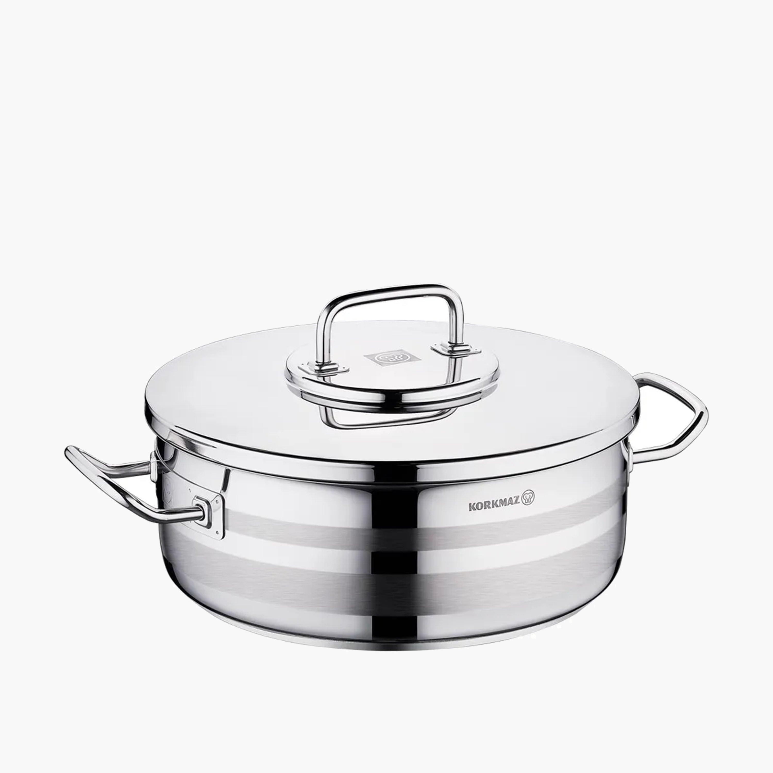 Stainless Steel Casserole Pot 10.25L-household-kitchen-cookware-potsandpans-image-1