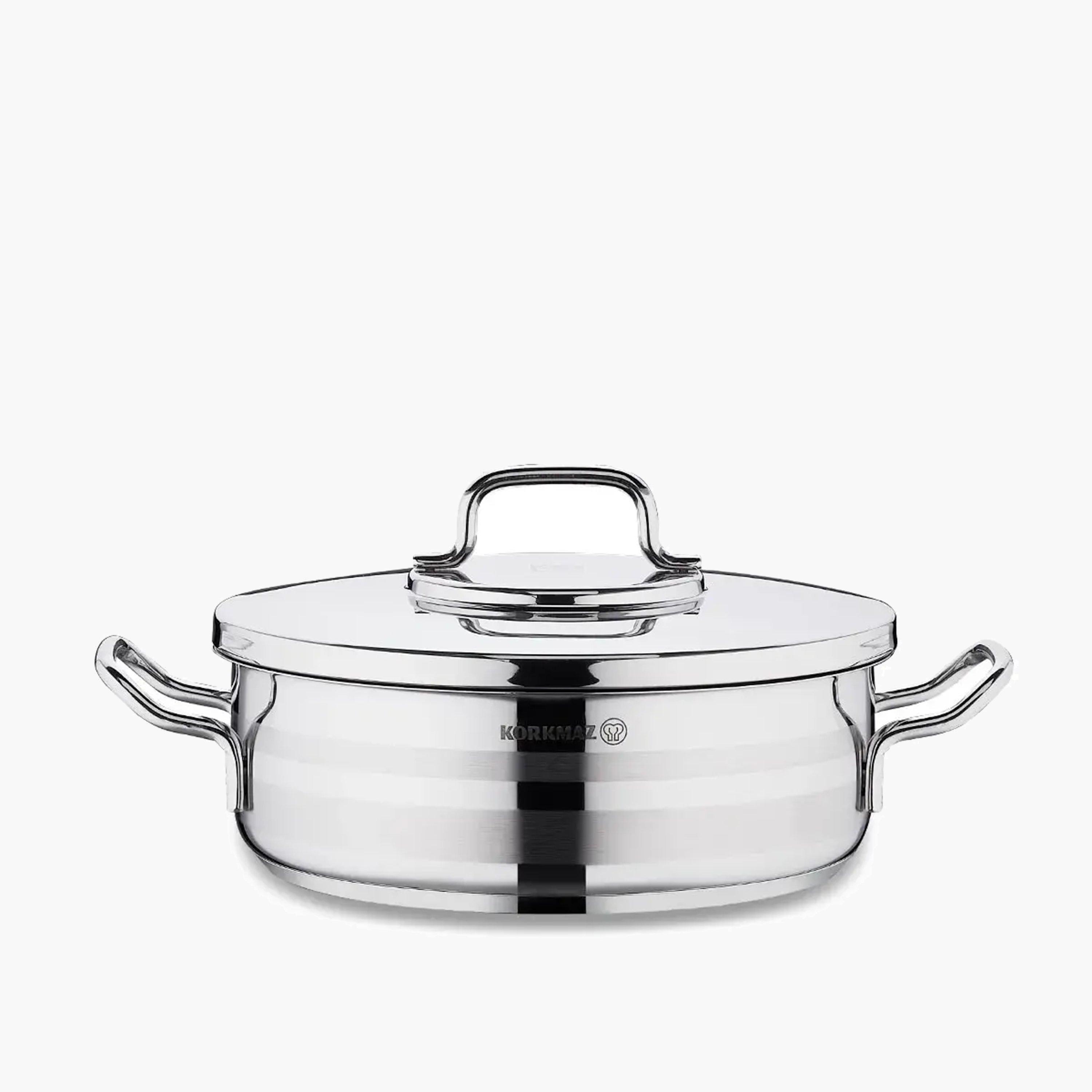 كوركماز قدر كاسرول ستانلس ستيل 32 سم-household-kitchen-cookware-potsandpans-image-2