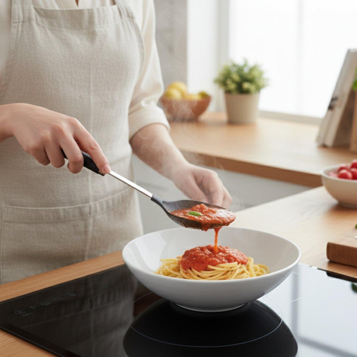 Nylon Solid Cooking Spoon-household-kitchen-kitchentoolsandutensils-cookingutensils-image-3