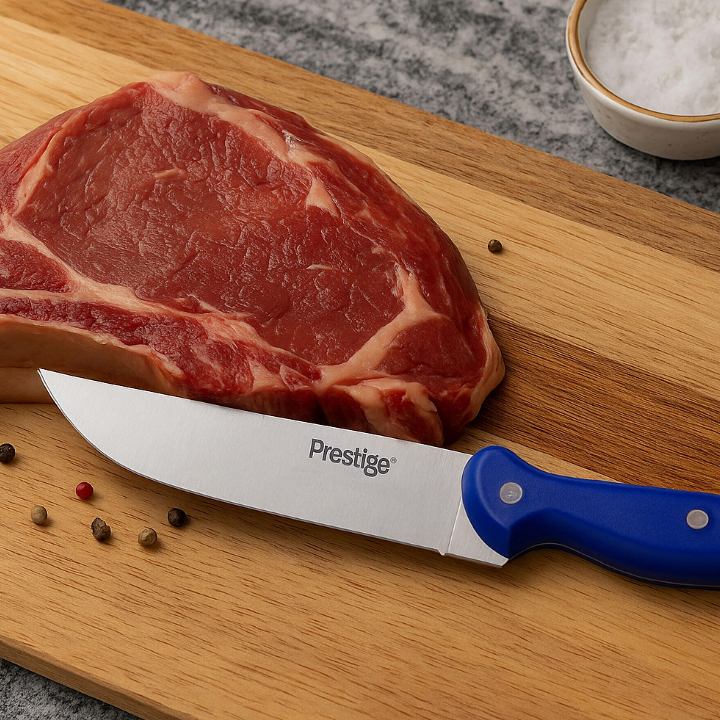 Professional Butcher Knife Blue Handle-household-kitchen-kitchentoolsandutensils-knives-image-4