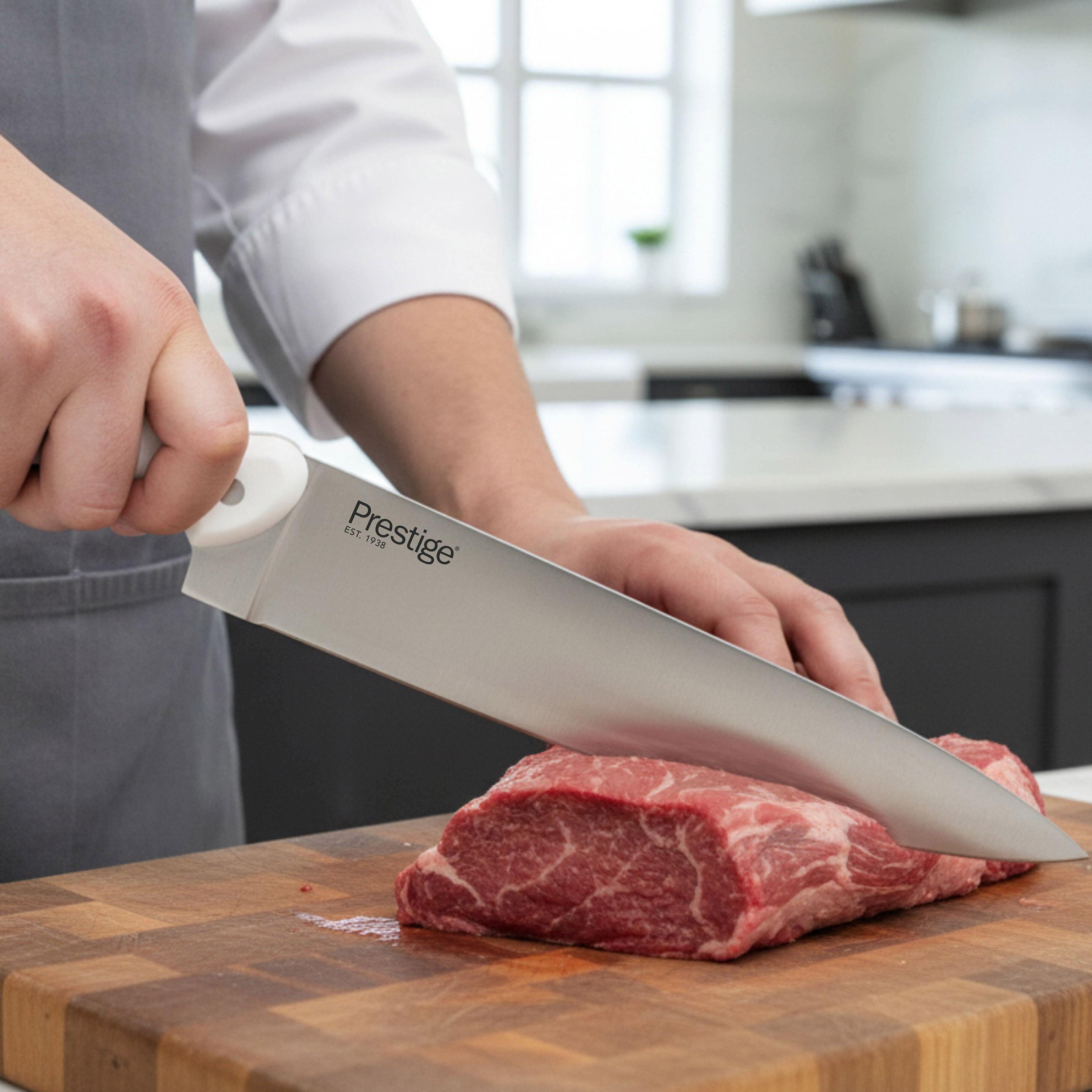 White Handle Carving Knife-household-kitchen-kitchentoolsandutensils-knives-image-4