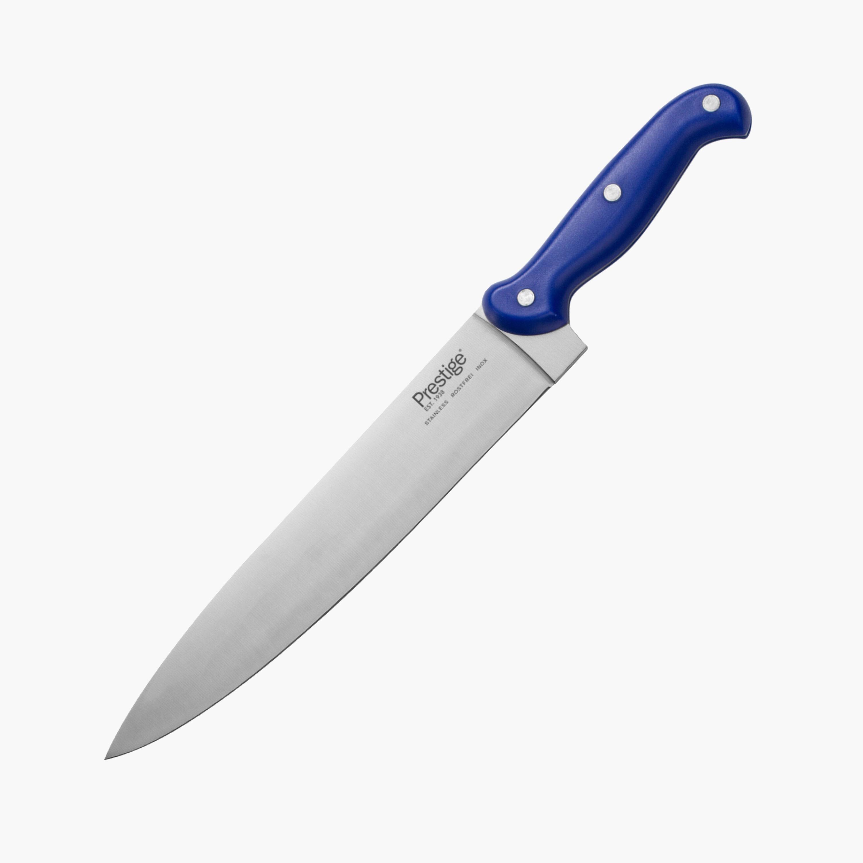 Blue Handle Chef Knife-household-kitchen-kitchentoolsandutensils-knives-image-1