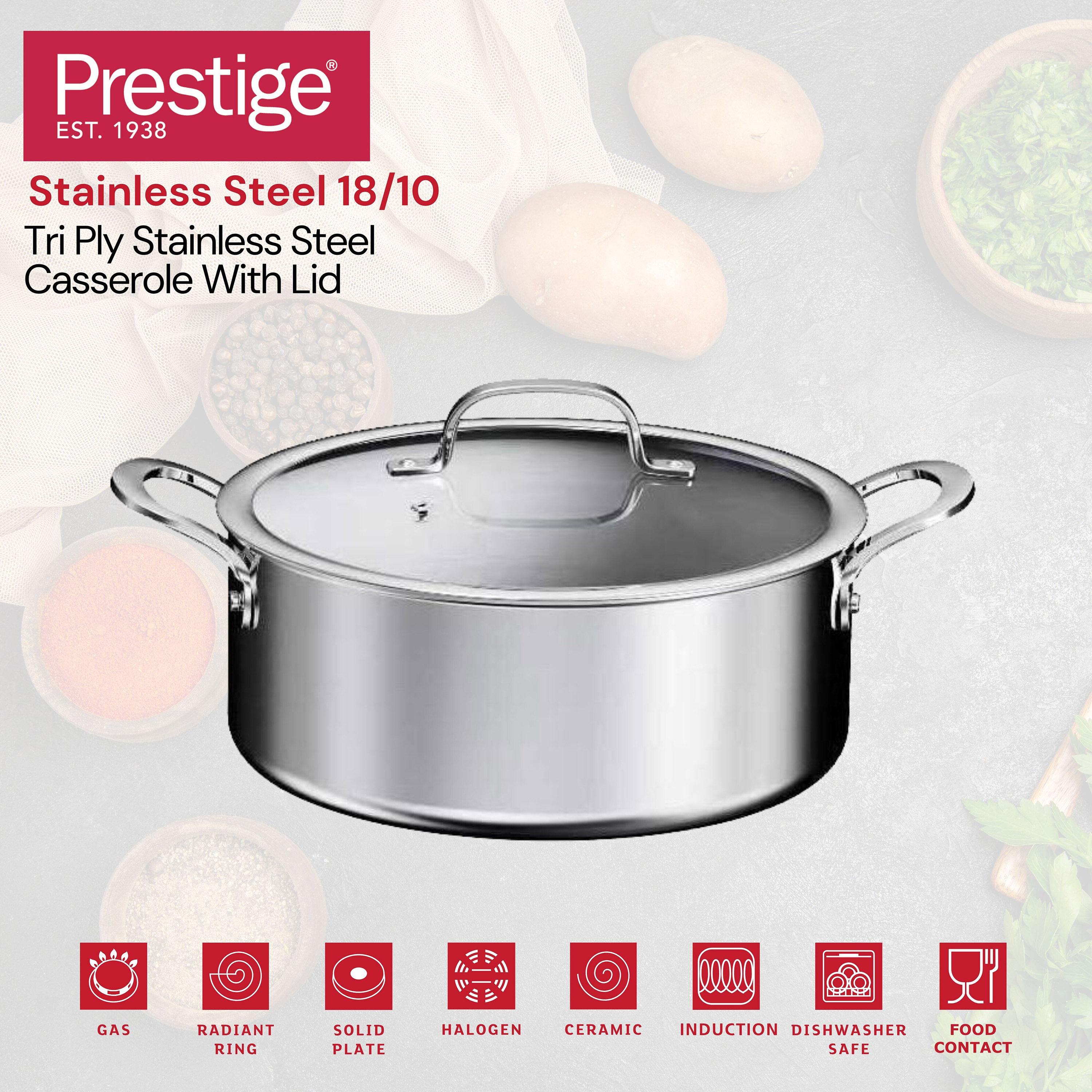 Stainless Steel Casserole Pot with Lid-household-kitchen-cookware-potsandpans-image-6