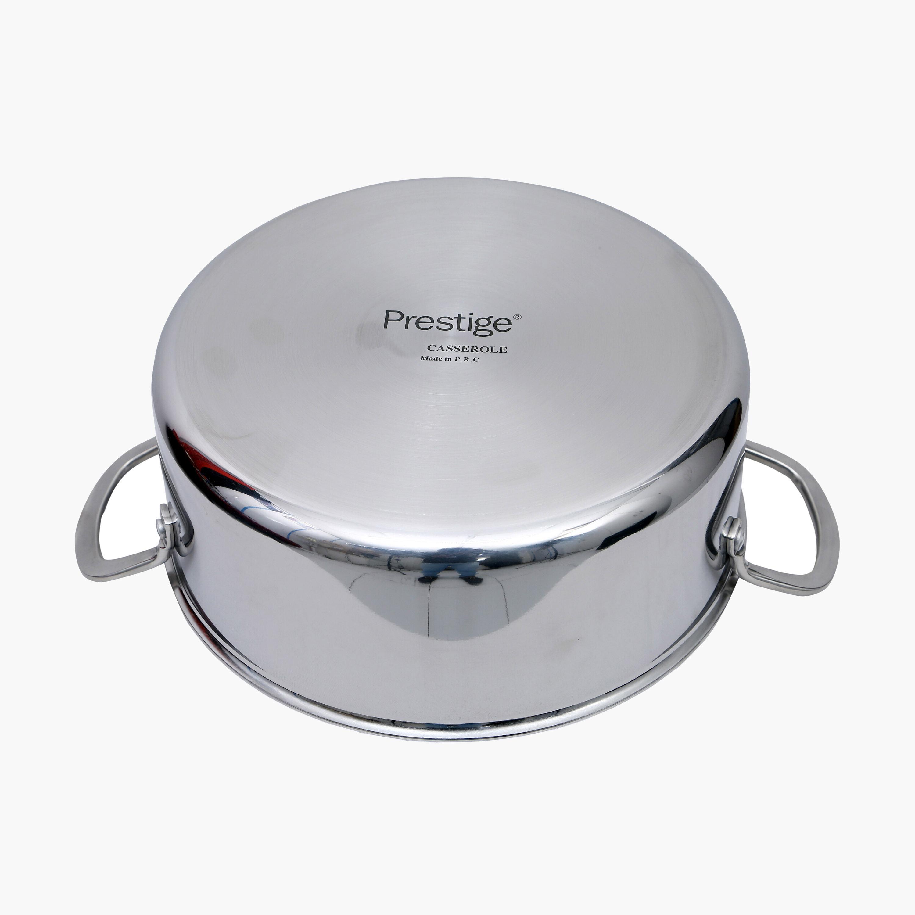 Stainless Steel Casserole Pot with Lid-household-kitchen-cookware-potsandpans-image-2