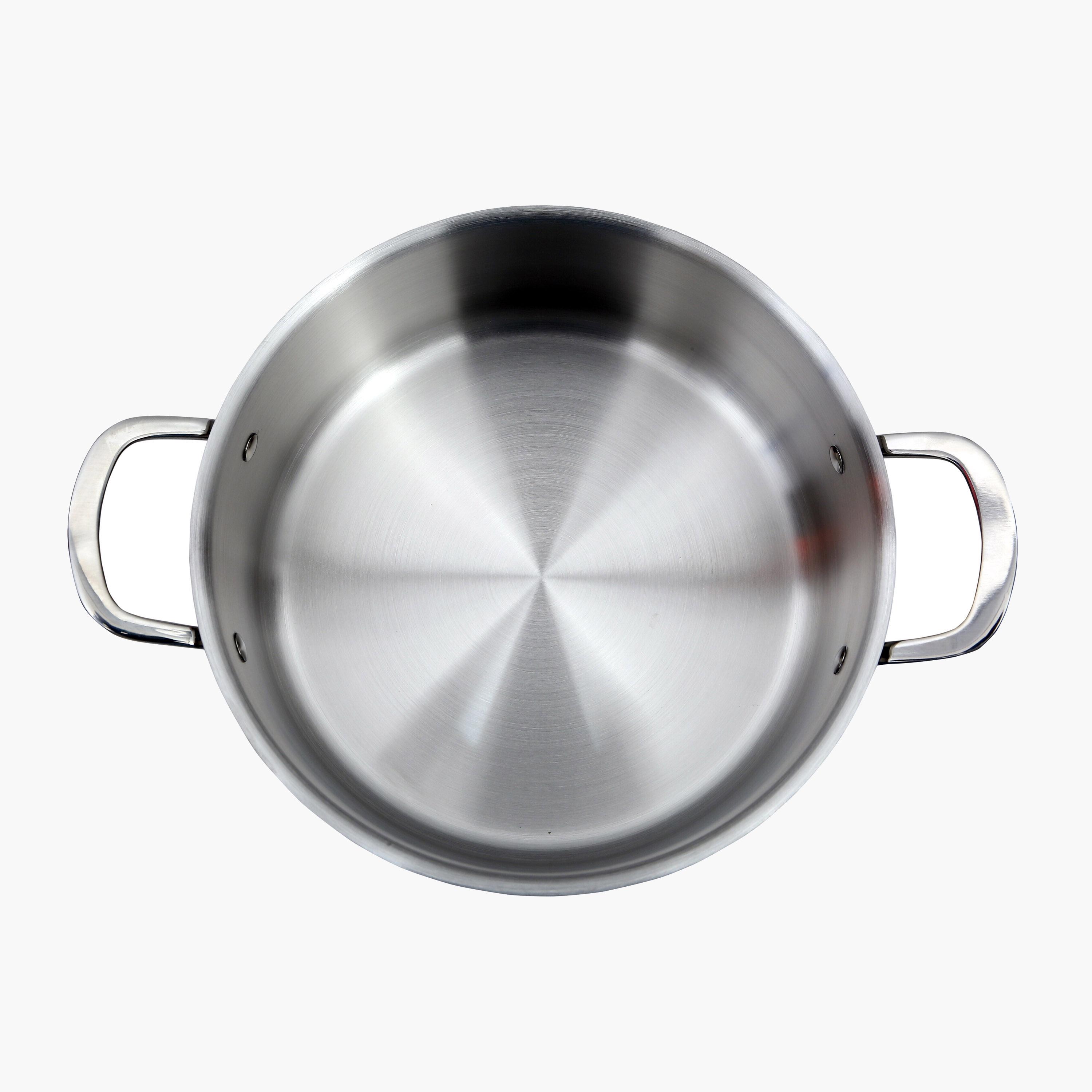 Stainless Steel Casserole Pot with Lid-household-kitchen-cookware-potsandpans-image-5