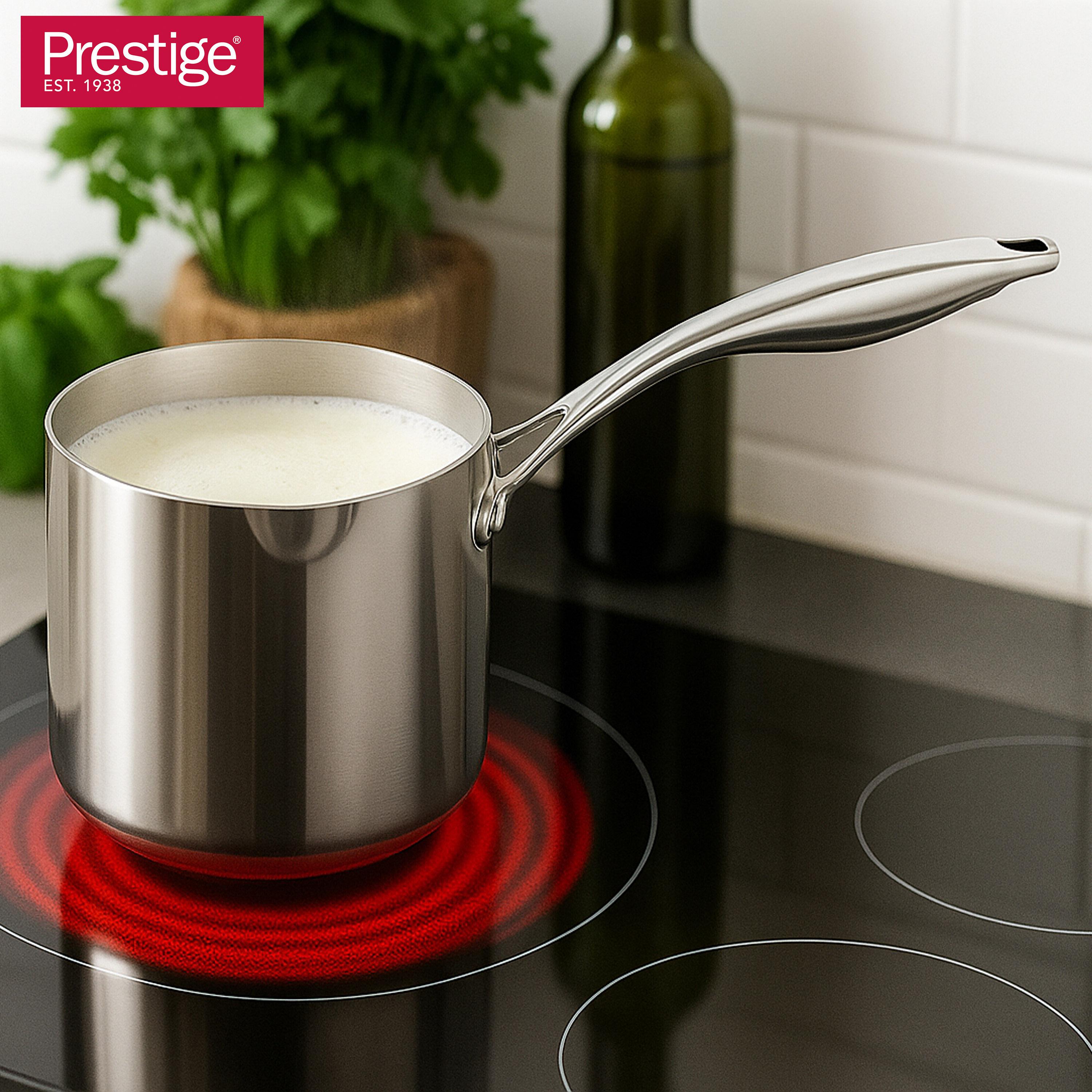 Stainless Steel Saucepan with Handle-household-kitchen-cookware-potsandpans-image-4