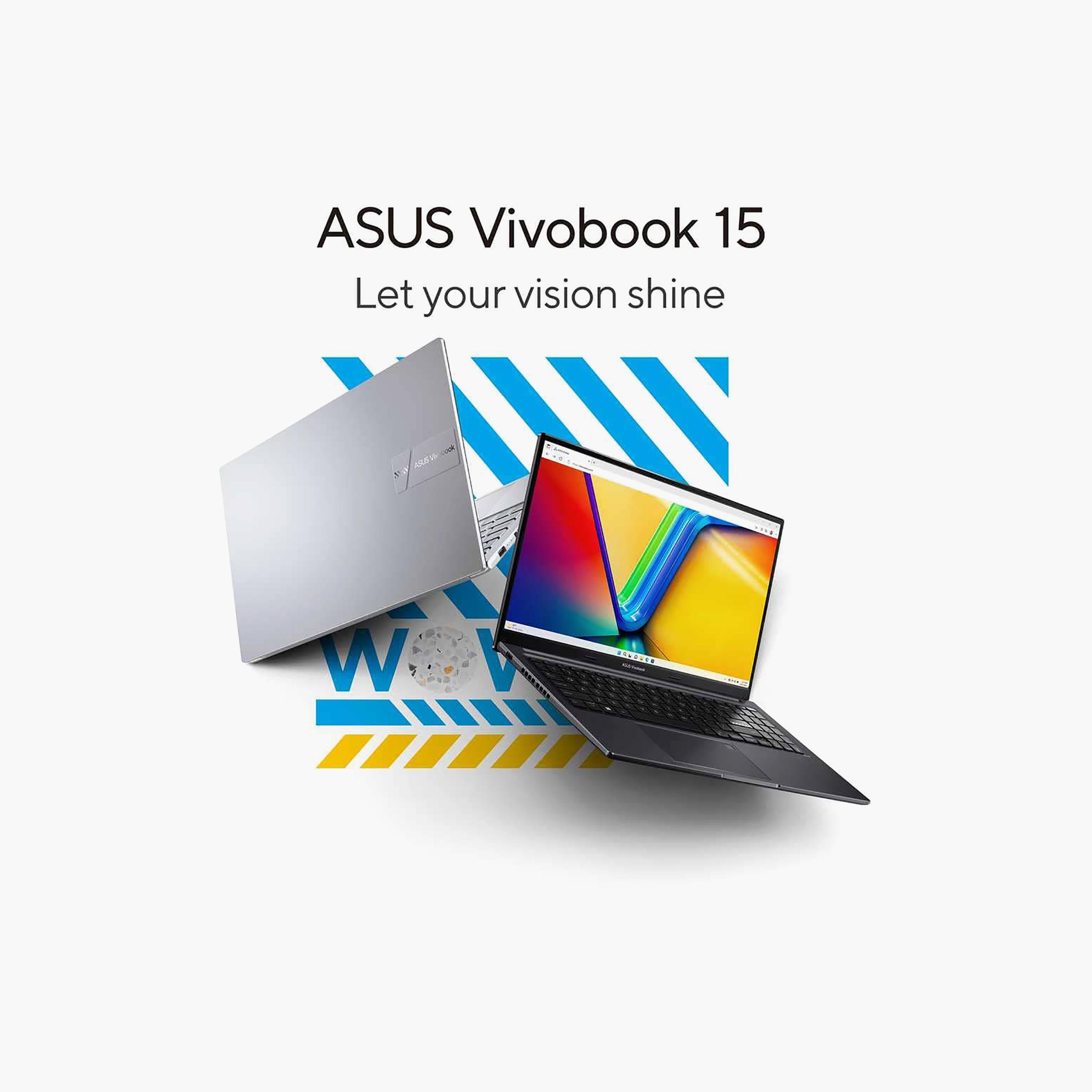 أسوس فيفوبوك 15(2025) كوبايلوت+ i9-13900H 15.6" عالية الدقة رام 16 جيجا SSD 1 تيرا آيريس Xe وين 11-electronics-laptops-image-2