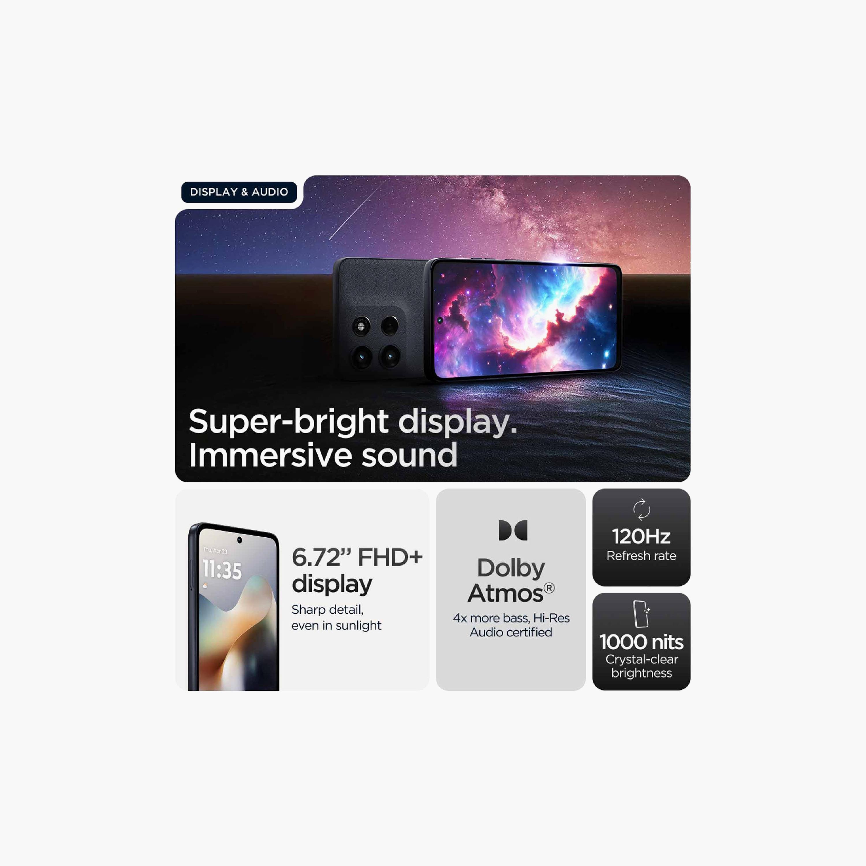Motorola G56 Black Oyster 5G 12GB+256GB 6.7 Inch Mediatek Smartphone | PB7Y0041AE-electronics-phones-image-3