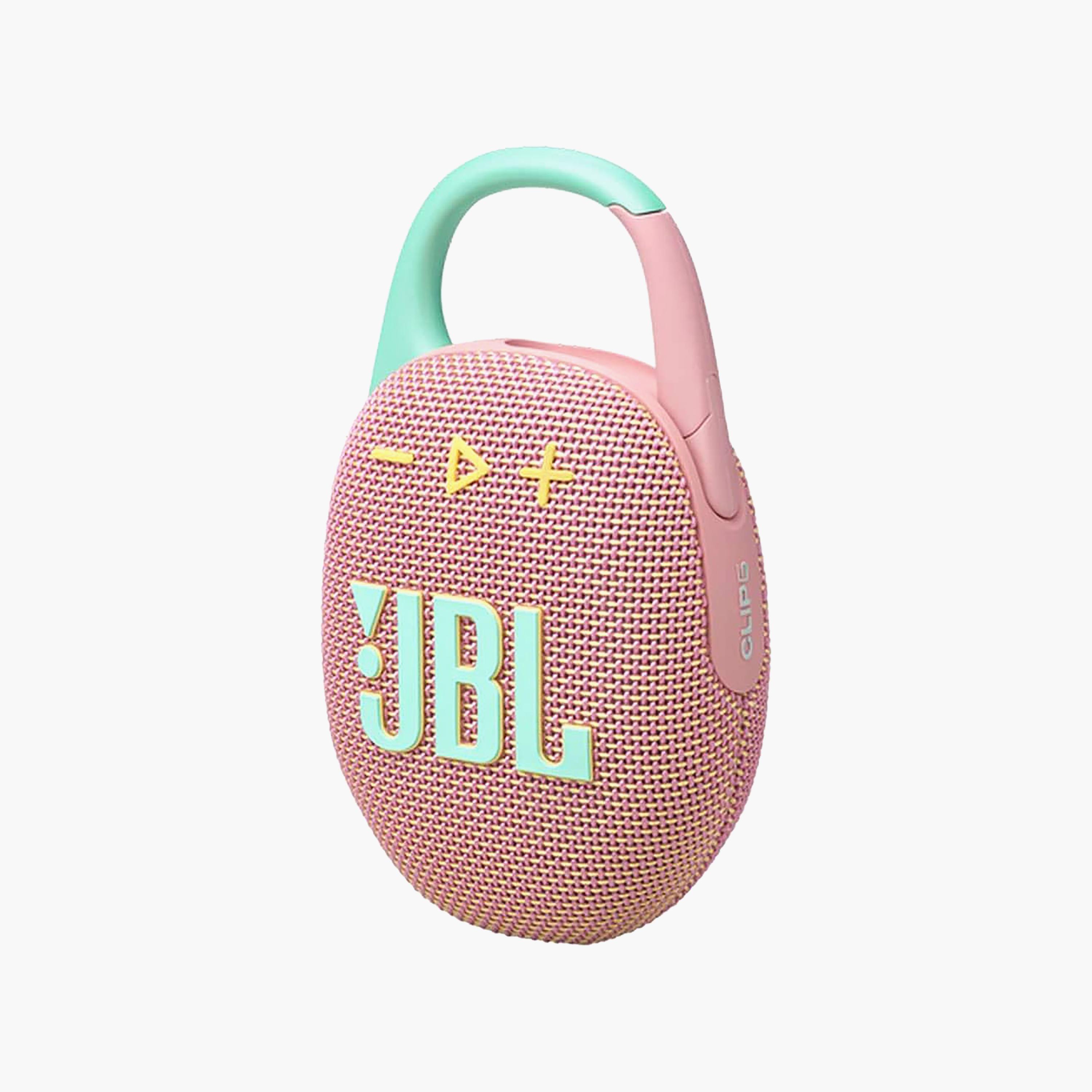 مكبر صوت جاي بي ال كليب 5 فائق الحمل ومقاوم للماء - وردي | JBLCLIP5PINK-electronics-speakers-image-2