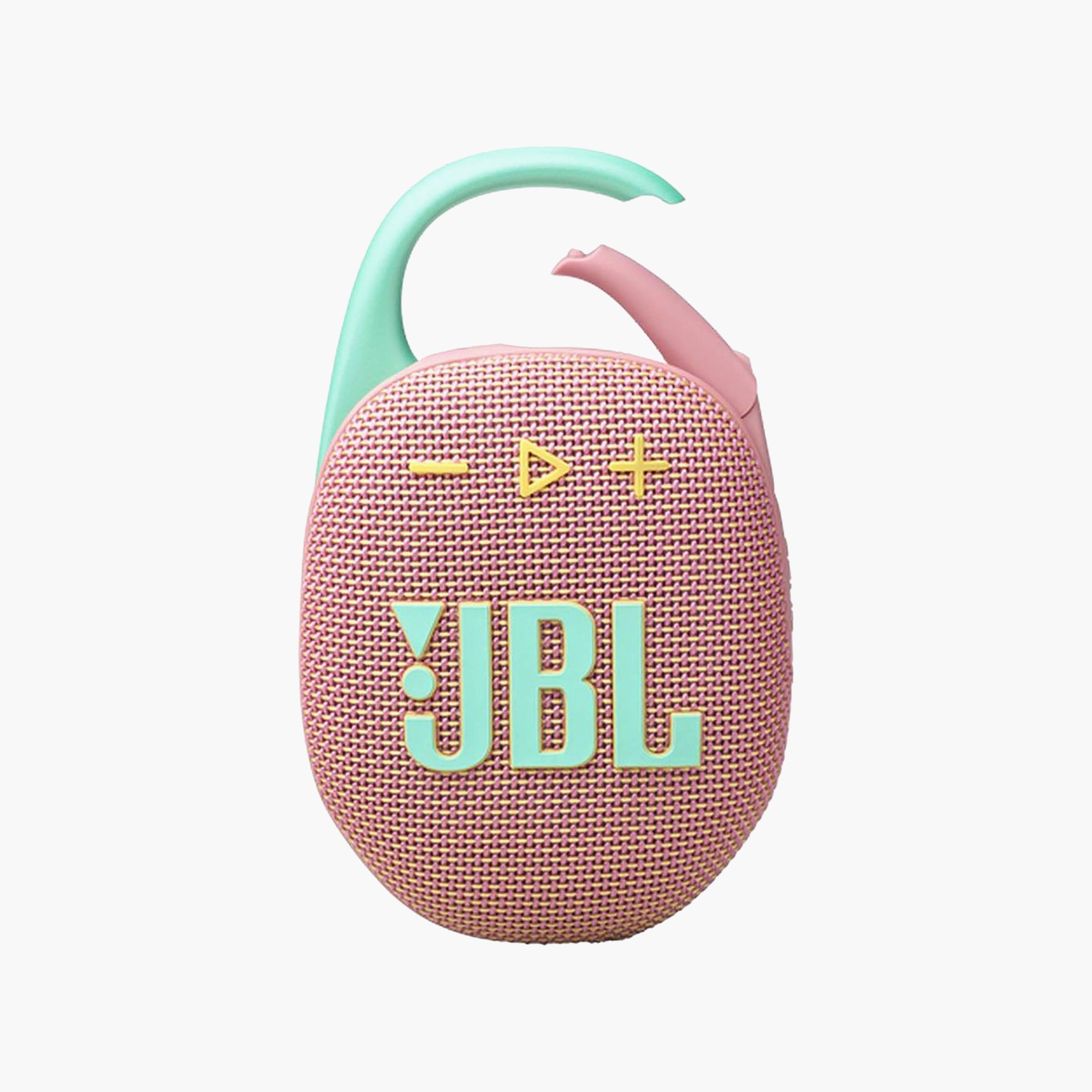 مكبر صوت جاي بي ال كليب 5 فائق الحمل ومقاوم للماء - وردي | JBLCLIP5PINK-electronics-speakers-image-3