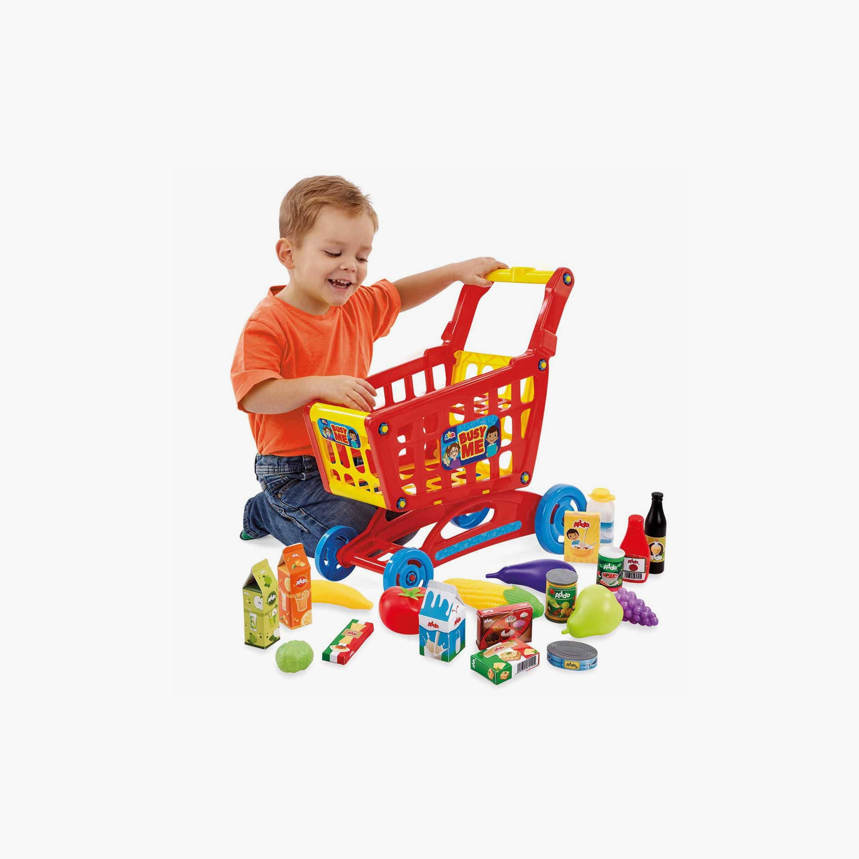 طقم لعب مقطورة تسوقي التظاهري الخاص بي مشغول بي من أدو-toys-roleplay-image-1