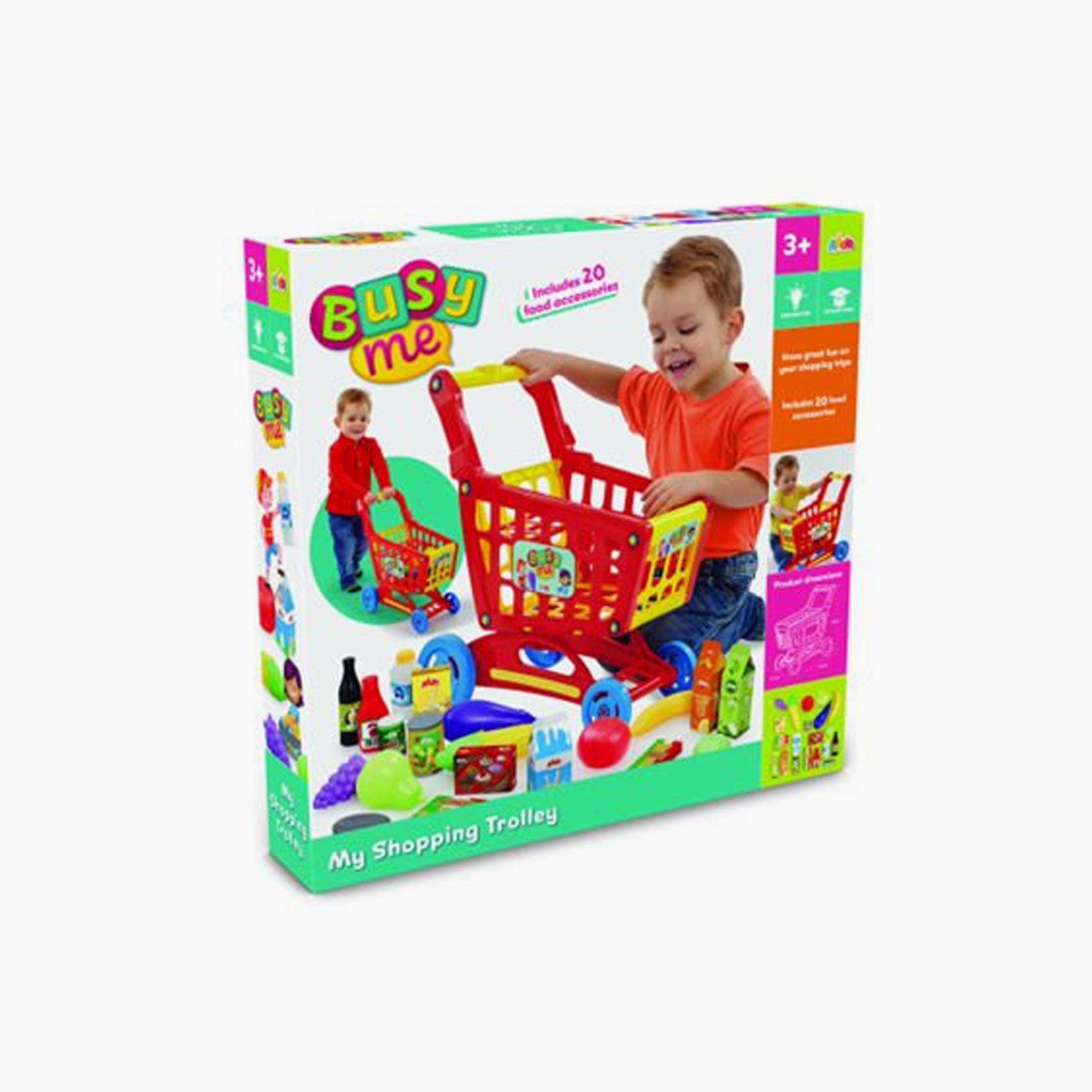 طقم لعب مقطورة تسوقي التظاهري الخاص بي مشغول بي من أدو-toys-roleplay-image-3