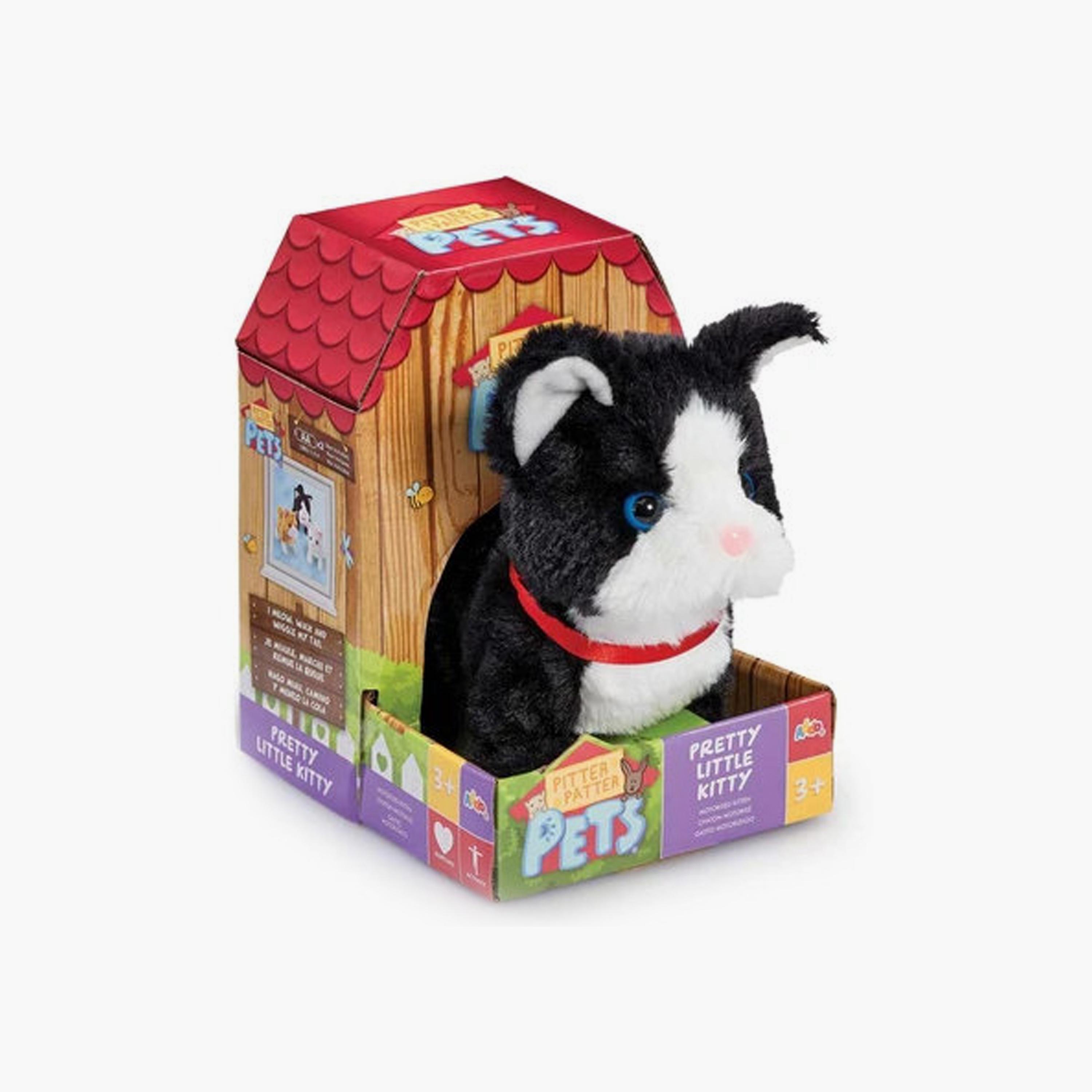 قطة أليفة طرقات مرحة - يعمل بالبطارية من أدو-toys-plushsofttoys-animals-image-2