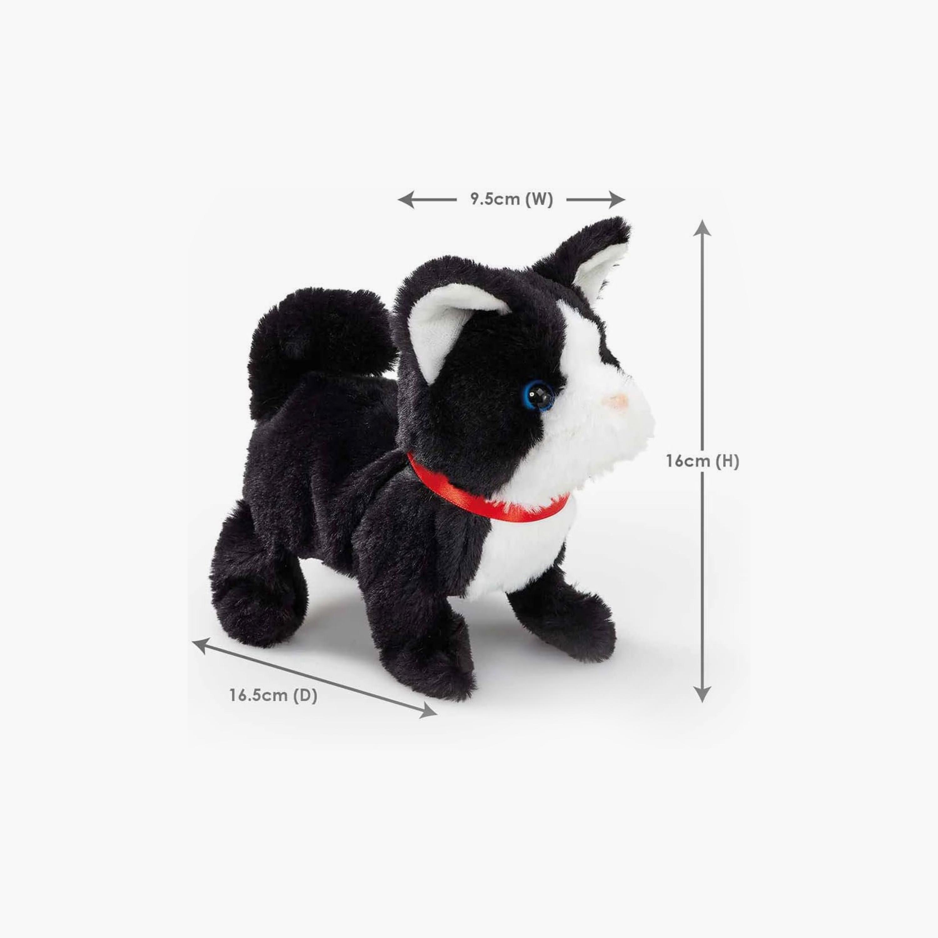 قطة أليفة طرقات مرحة - يعمل بالبطارية من أدو-toys-plushsofttoys-animals-image-1