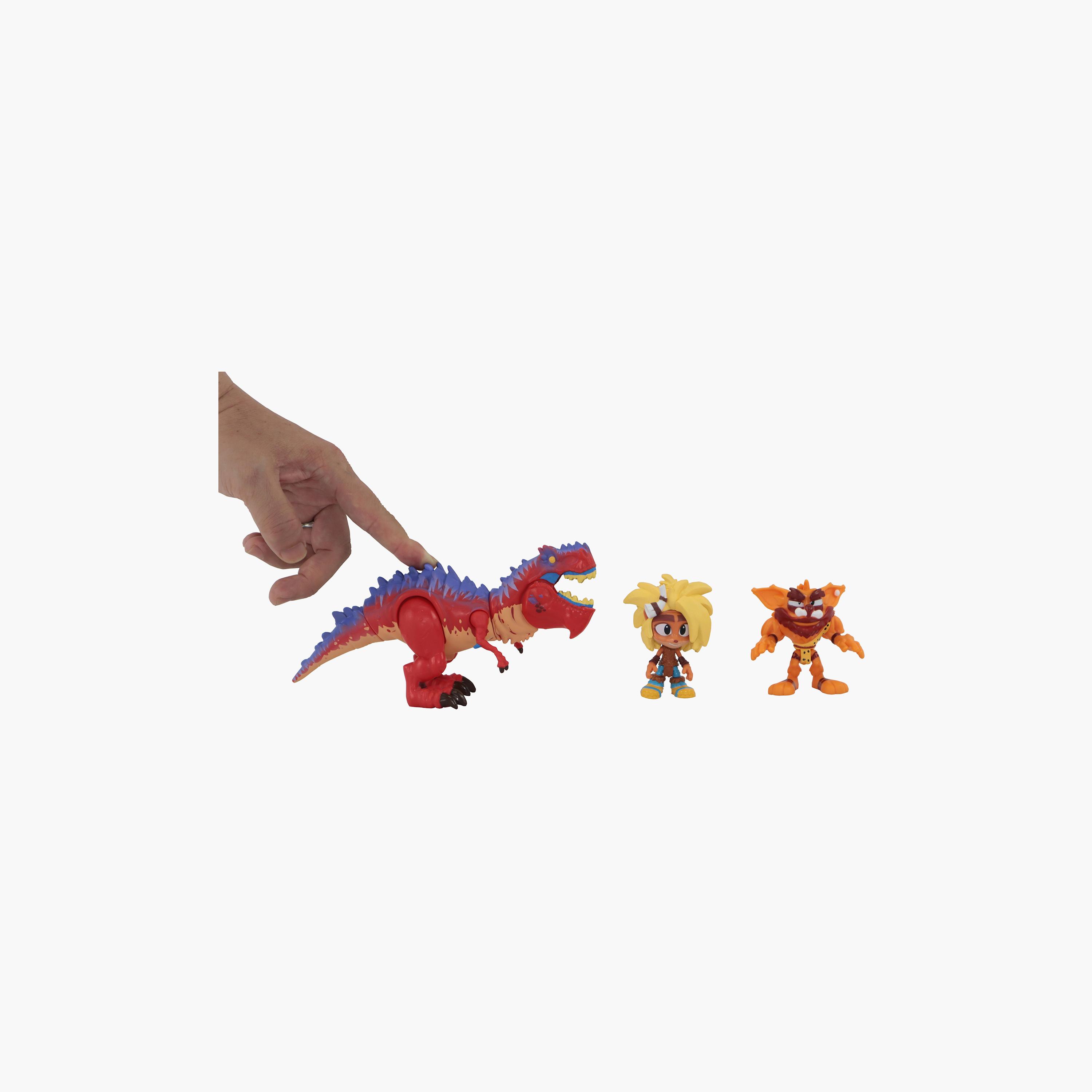 Crash Bandicoot 3-Piece Deluxe Dino Dash Diorama-toys-noveltyandcollectibles-collectibles-image-2