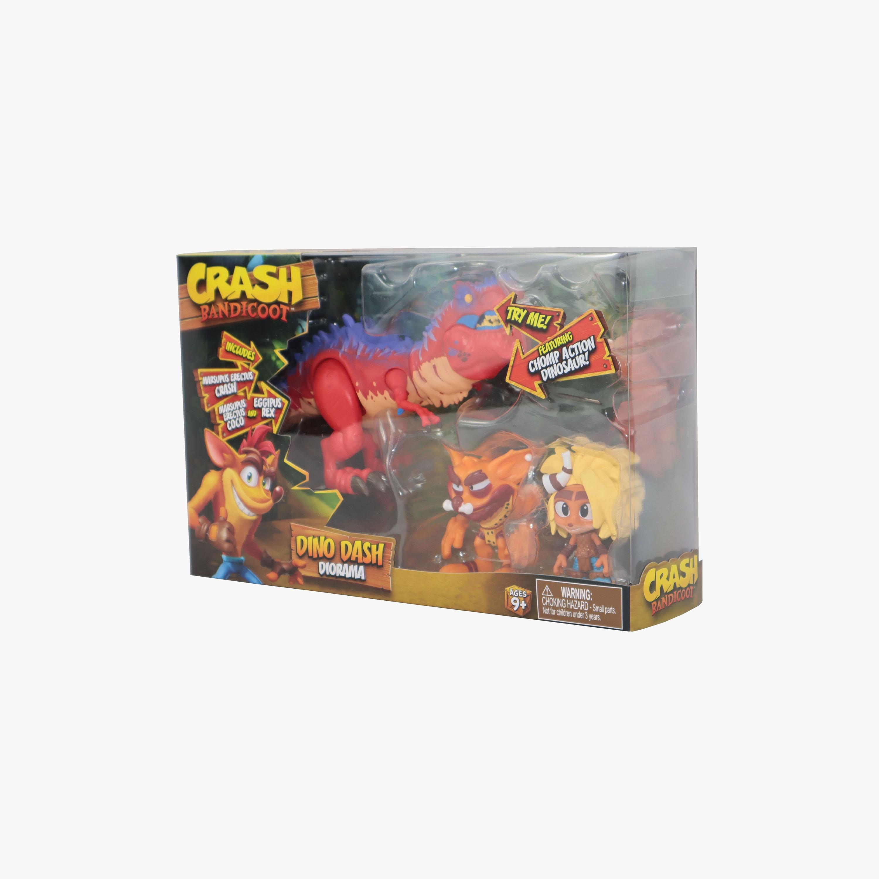Crash Bandicoot 3-Piece Deluxe Dino Dash Diorama-toys-noveltyandcollectibles-collectibles-image-4