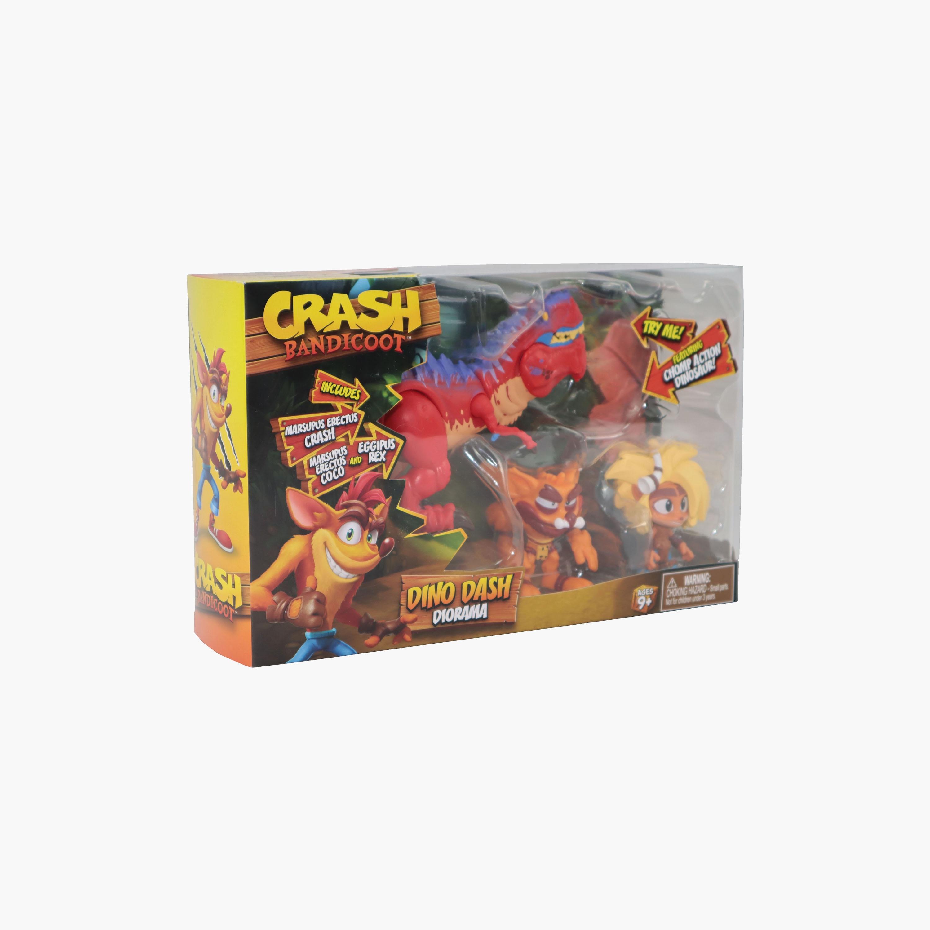 Crash Bandicoot 3-Piece Deluxe Dino Dash Diorama-toys-noveltyandcollectibles-collectibles-image-5