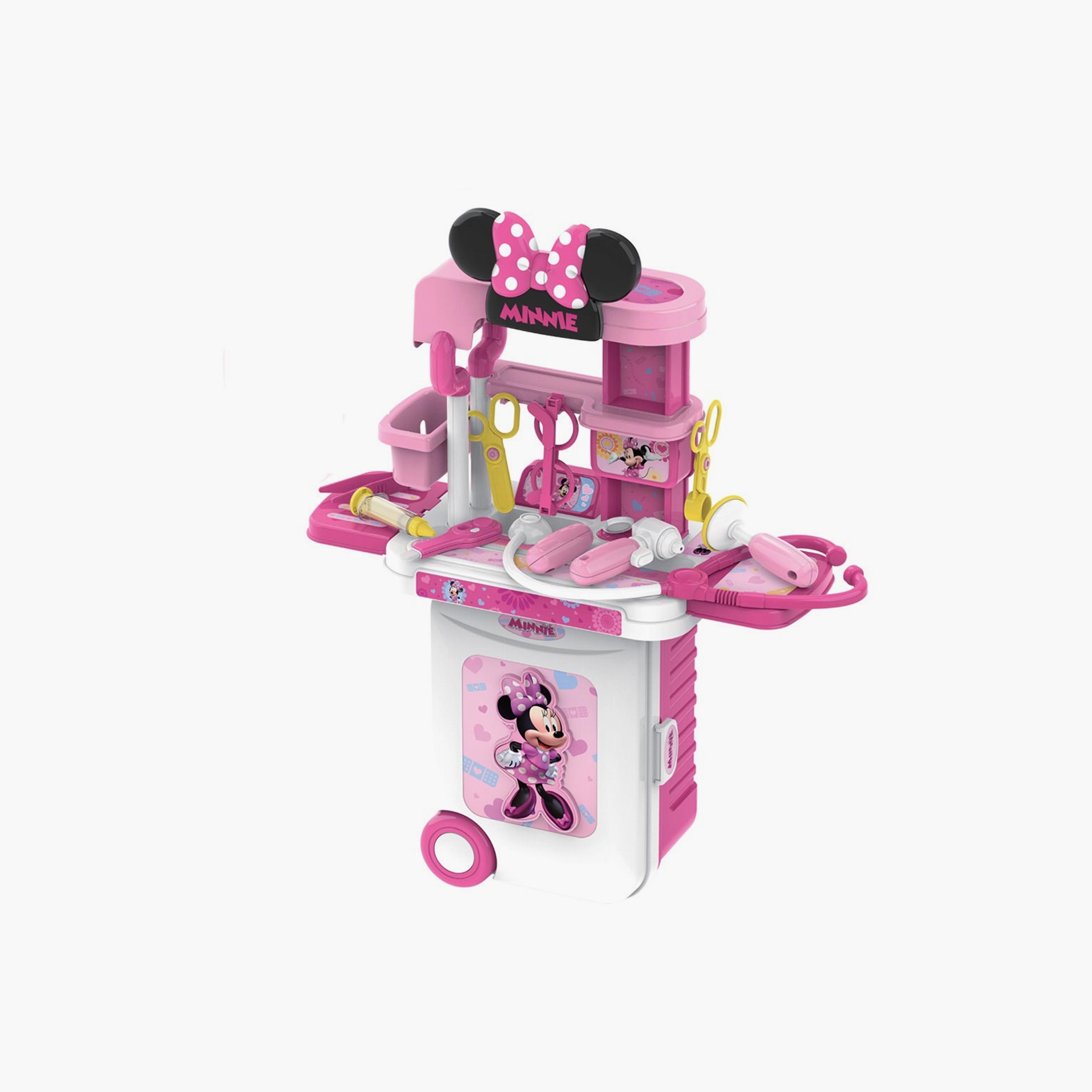 طقم لعب طبيب 3 في 1 ميني ماوس مع علبة عربة من ديزني-toys-roleplay-image-2