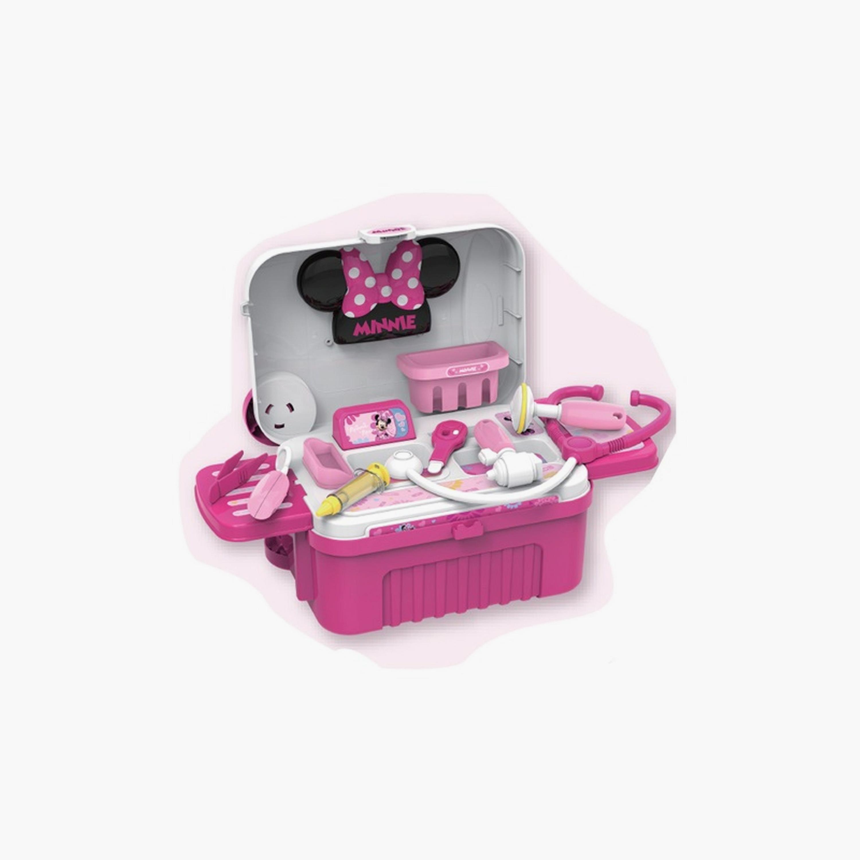 طقم لعب طبيب 3 في 1 ميني ماوس مع علبة عربة من ديزني-toys-roleplay-image-3