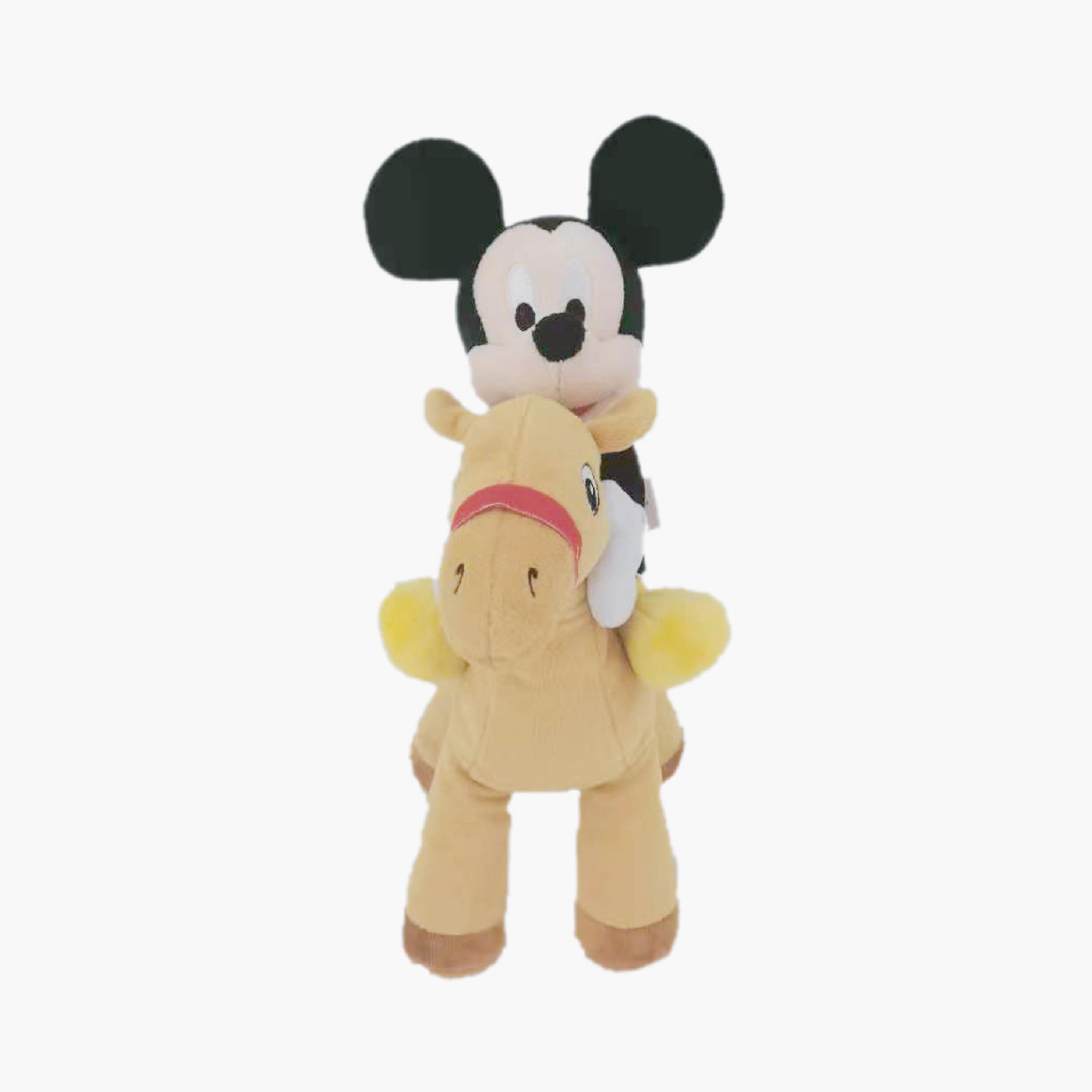 Disney Mickey On Camel Plush Toy - 7-inch-toys-plushsofttoys-cartooncharacters-image-1