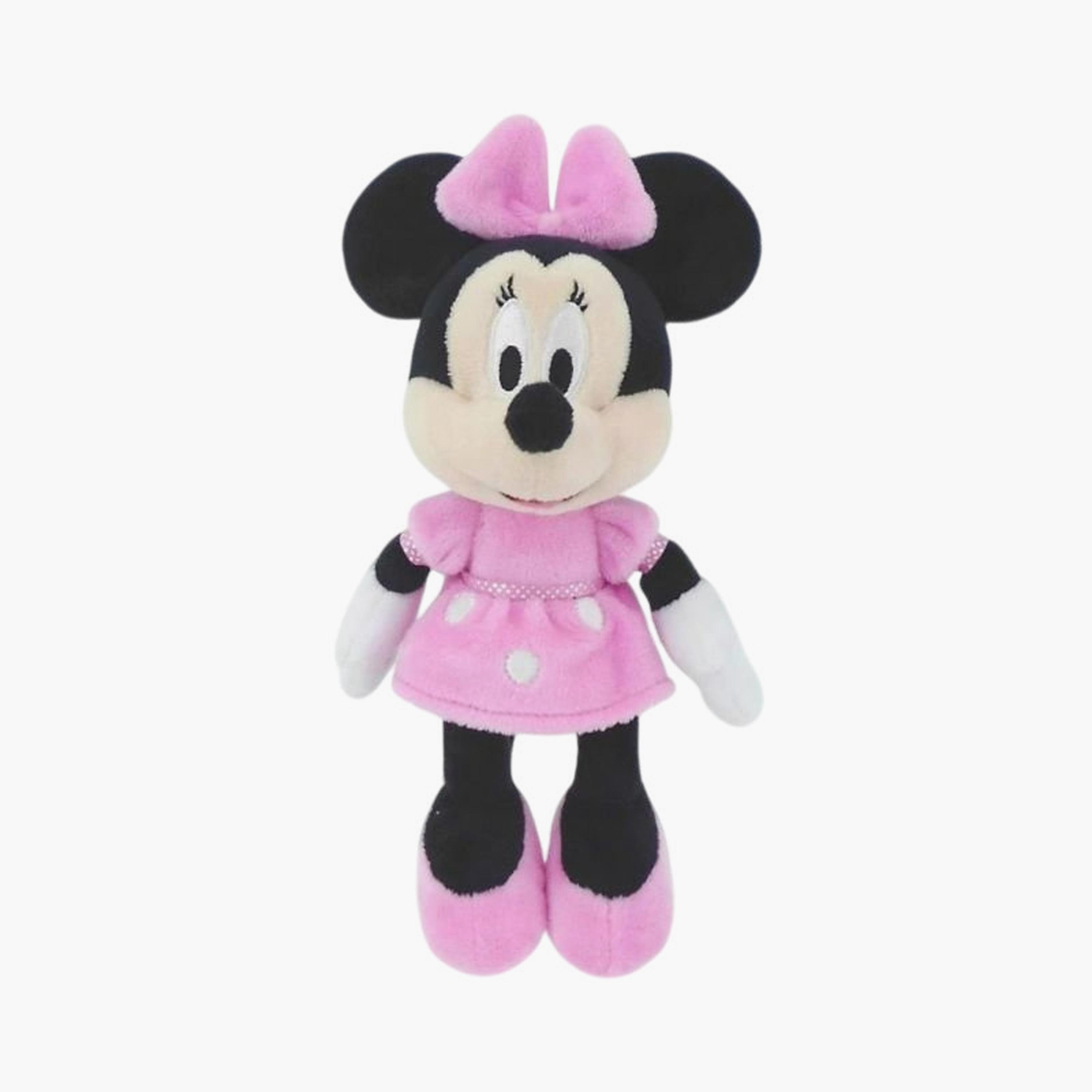 Disney Core Minnie Plush Toy - 8-inch - Pink-toys-plushsofttoys-cartooncharacters-image-1