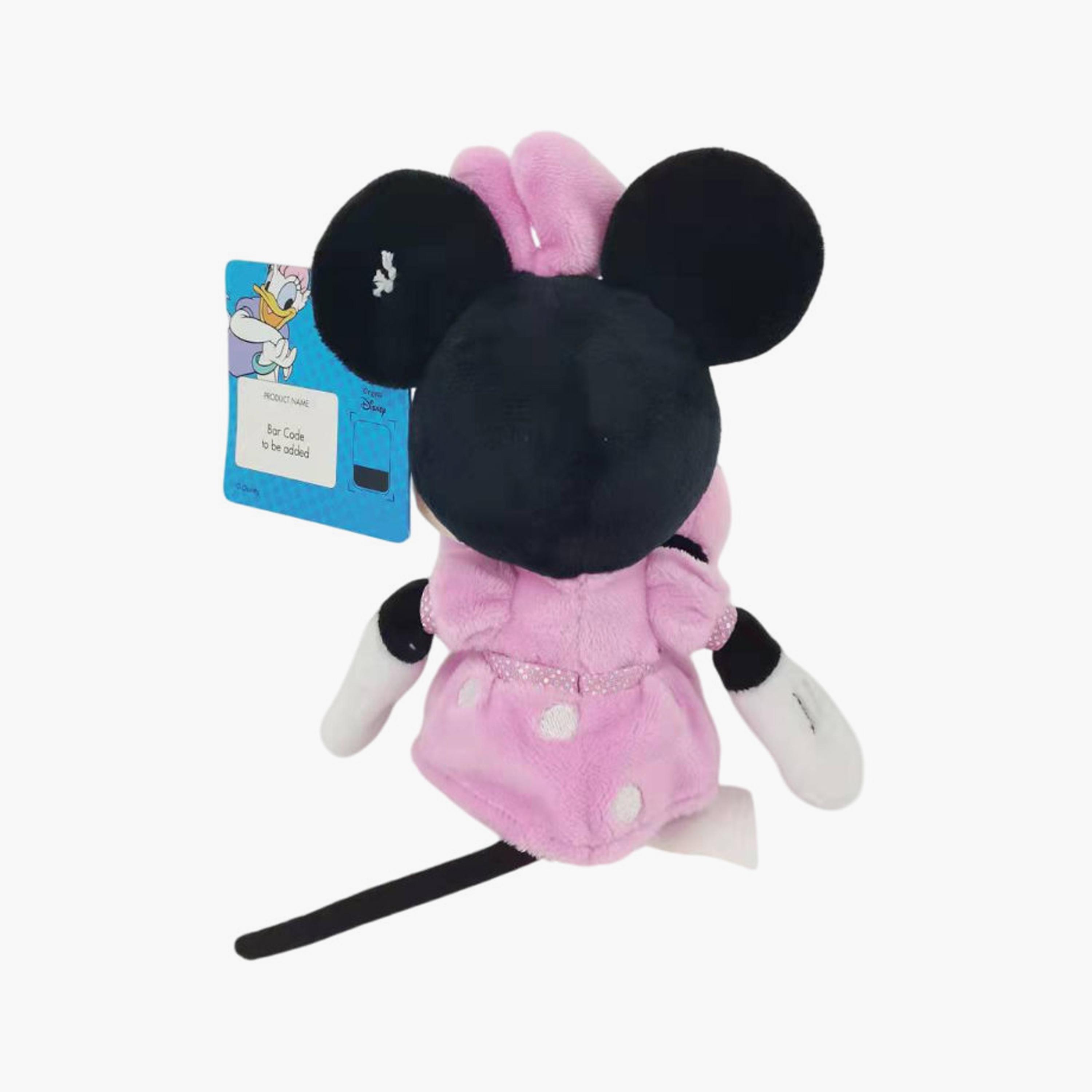 Disney Core Minnie Plush Toy - 8-inch - Pink-toys-plushsofttoys-cartooncharacters-image-2