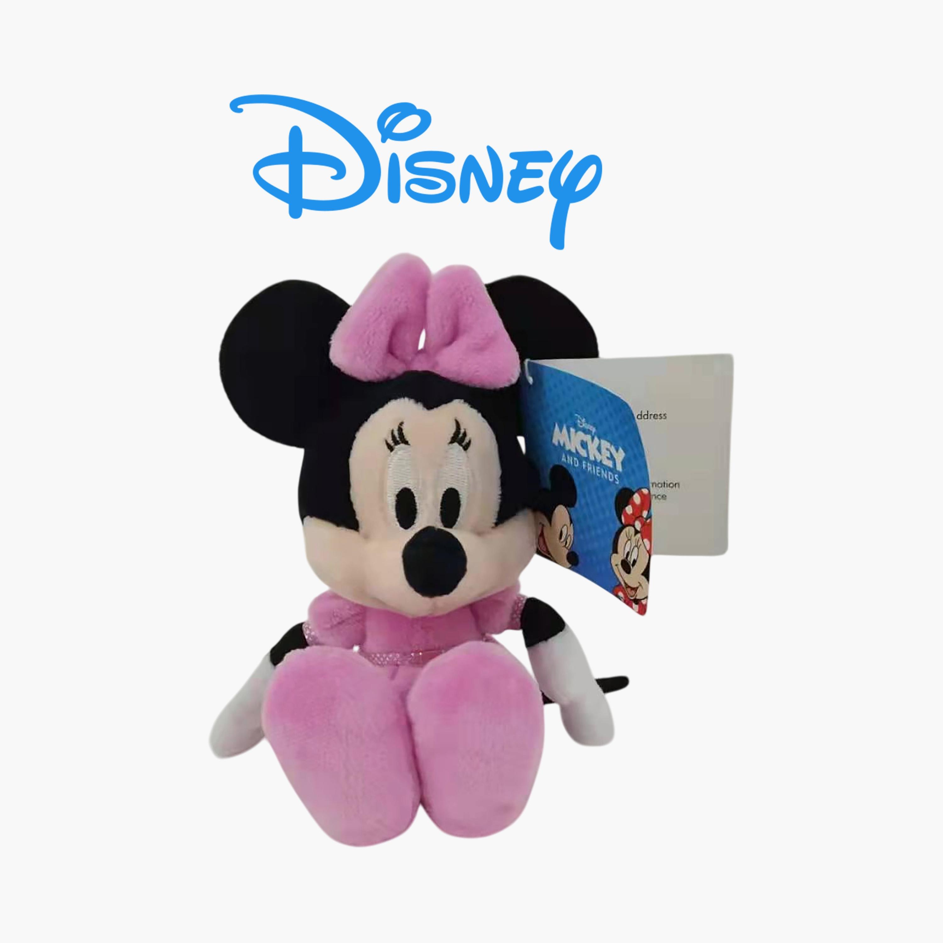 Disney Core Minnie Plush Toy - 8-inch - Pink-toys-plushsofttoys-cartooncharacters-image-3