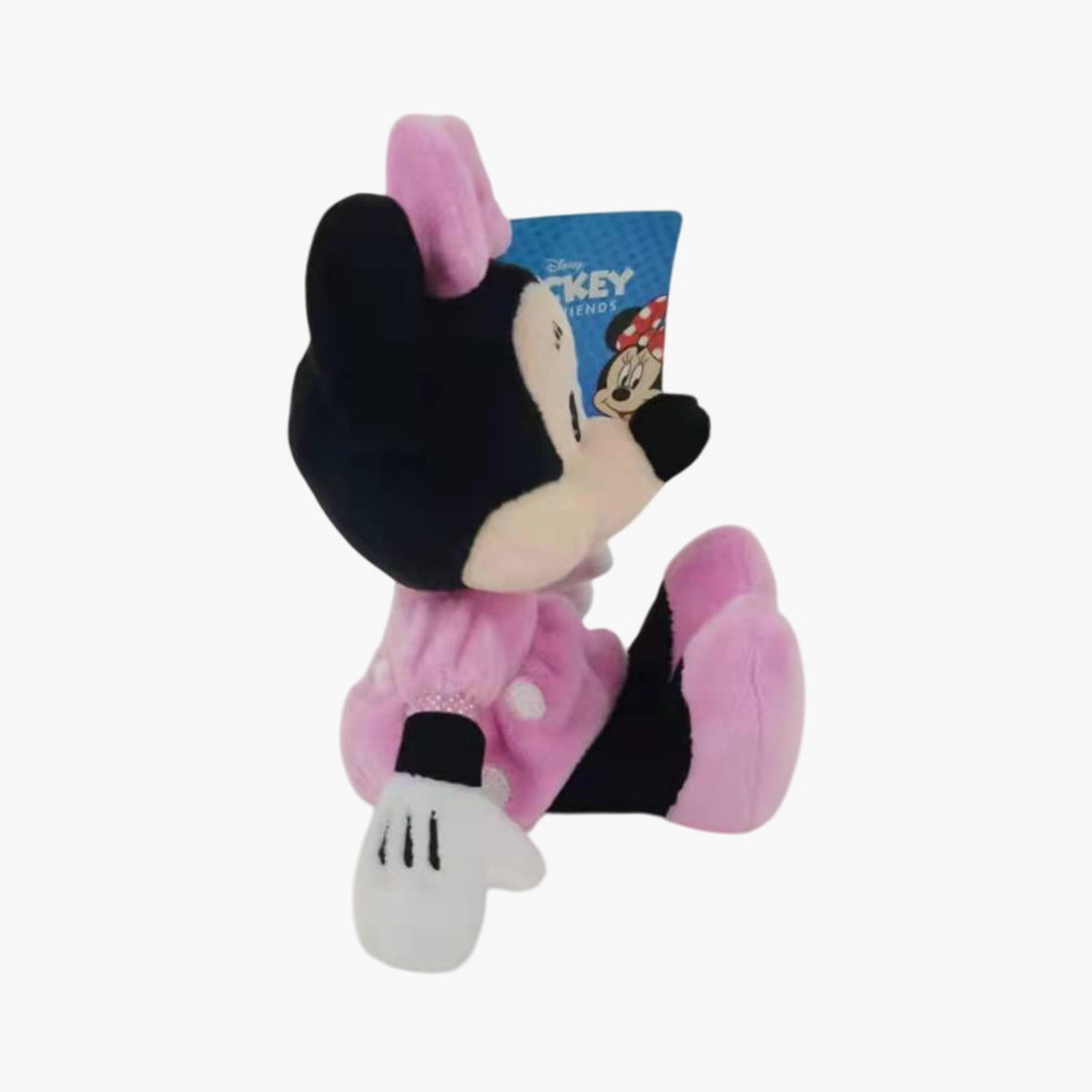 Disney Core Minnie Plush Toy - 8-inch - Pink-toys-plushsofttoys-cartooncharacters-image-4