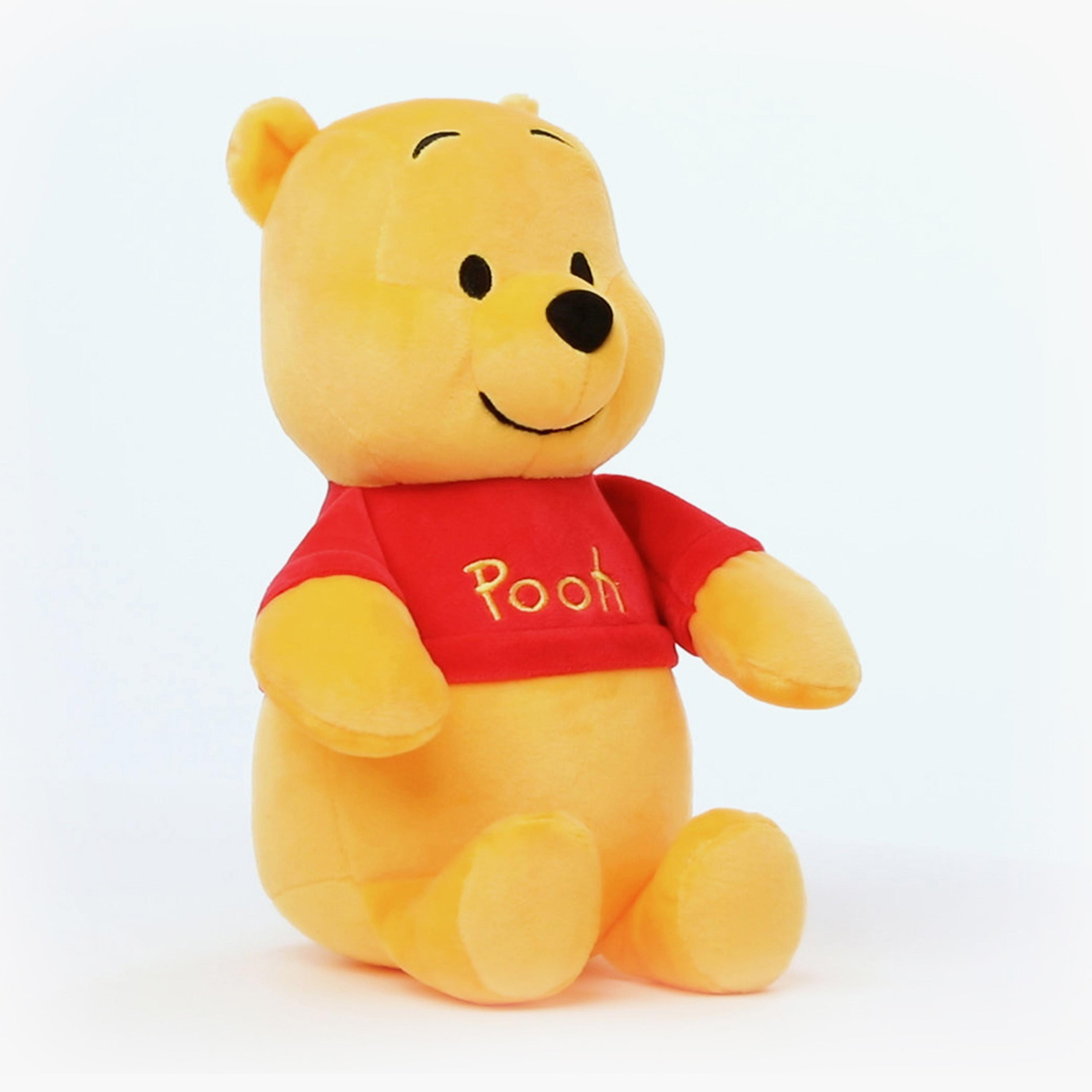 Disney Pooh Classic Value Plush Toy - 10.5-inch-toys-plushsofttoys-cartooncharacters-image-1