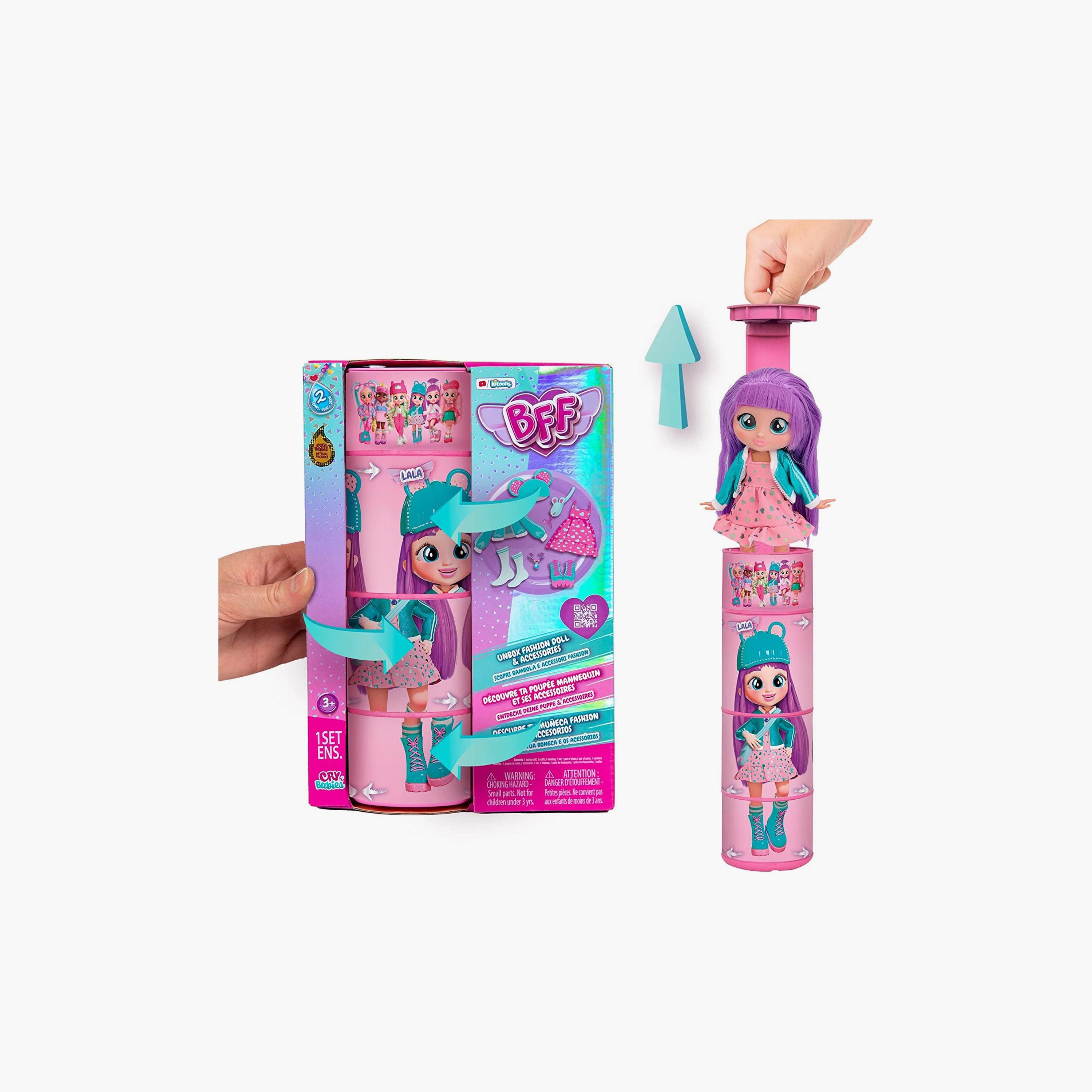 دمية أفضل صديق للأبد كراي بيبيز - لالا - 8 بوصات من آي إم سي تويز-toys-dollsandplaysets-dollplaysets-image-12