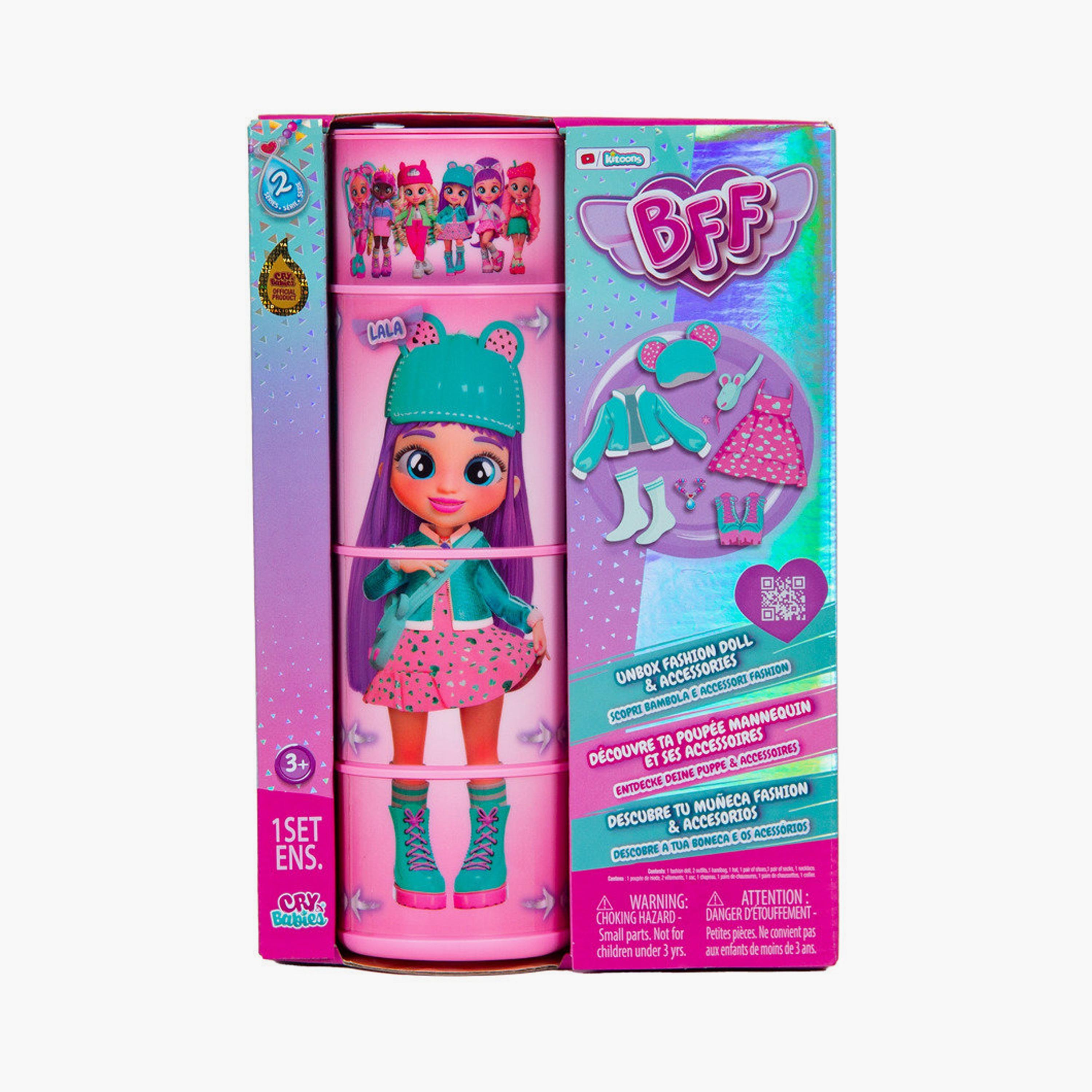 دمية أفضل صديق للأبد كراي بيبيز - لالا - 8 بوصات من آي إم سي تويز-toys-dollsandplaysets-dollplaysets-image-2