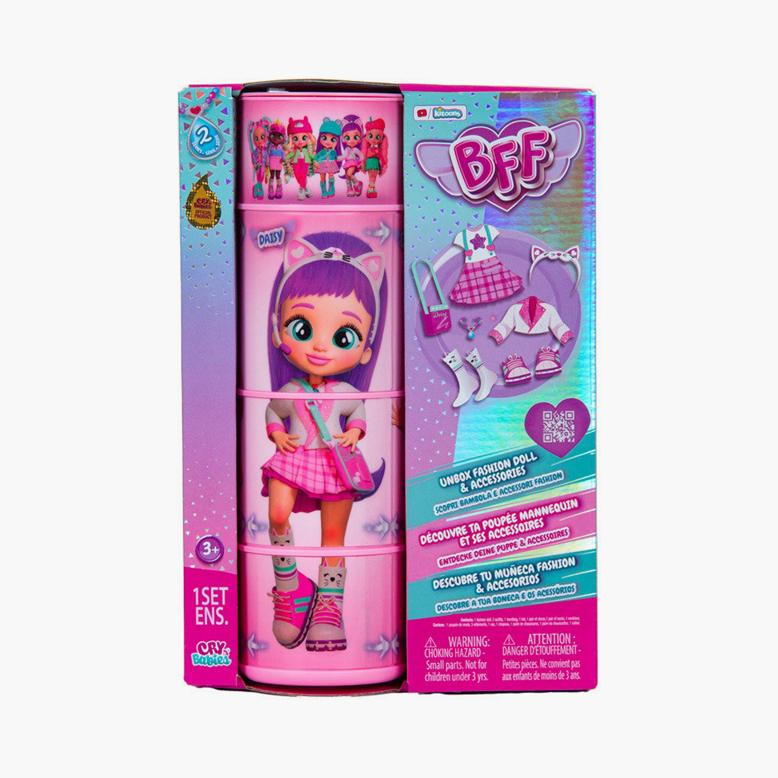 IMC Toys Cry Babies Best Friend Forever Doll - Daisy - 8-inch-toys-dollsandplaysets-dollplaysets-image-2
