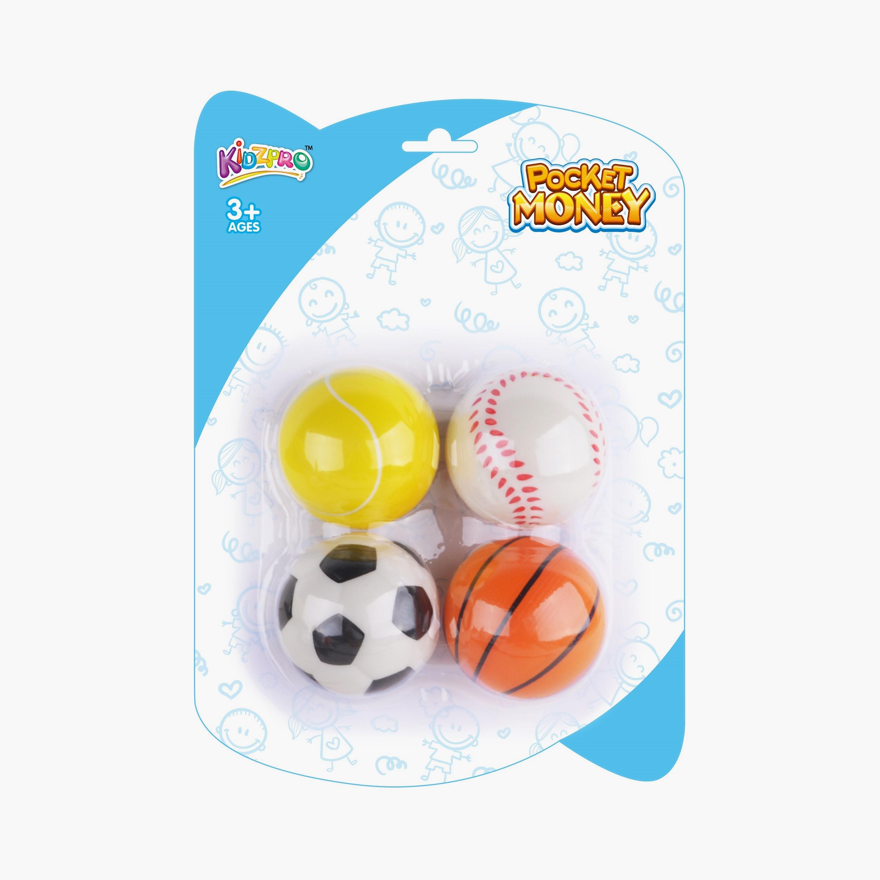 Kidzpro 4-Piece PU Soft Balls-toys-roleplay-image-2