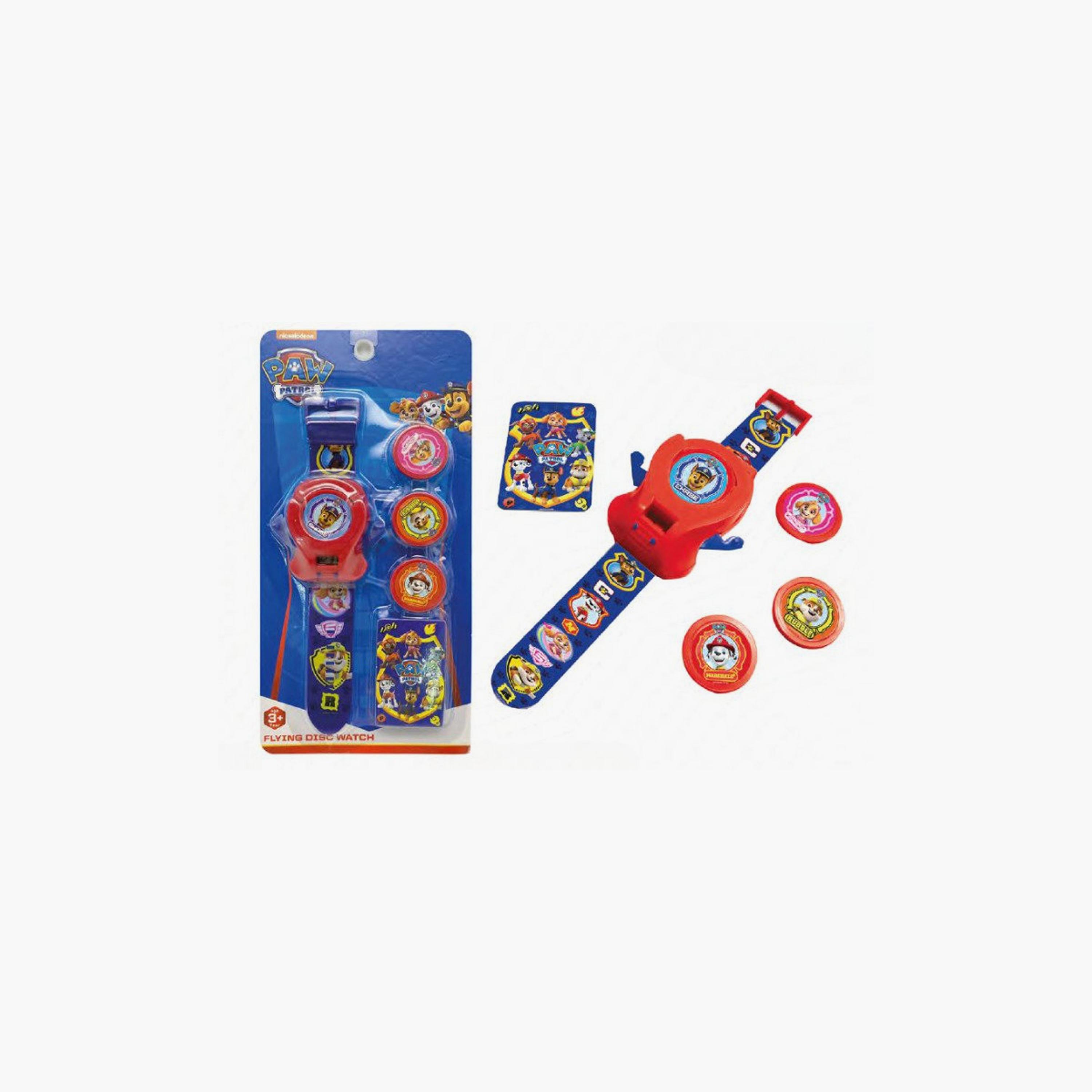 ساعة قاذفة أقراص دوارة - تعمل بالبطارية من باو باترول-toys-outdoor-activity-image-2