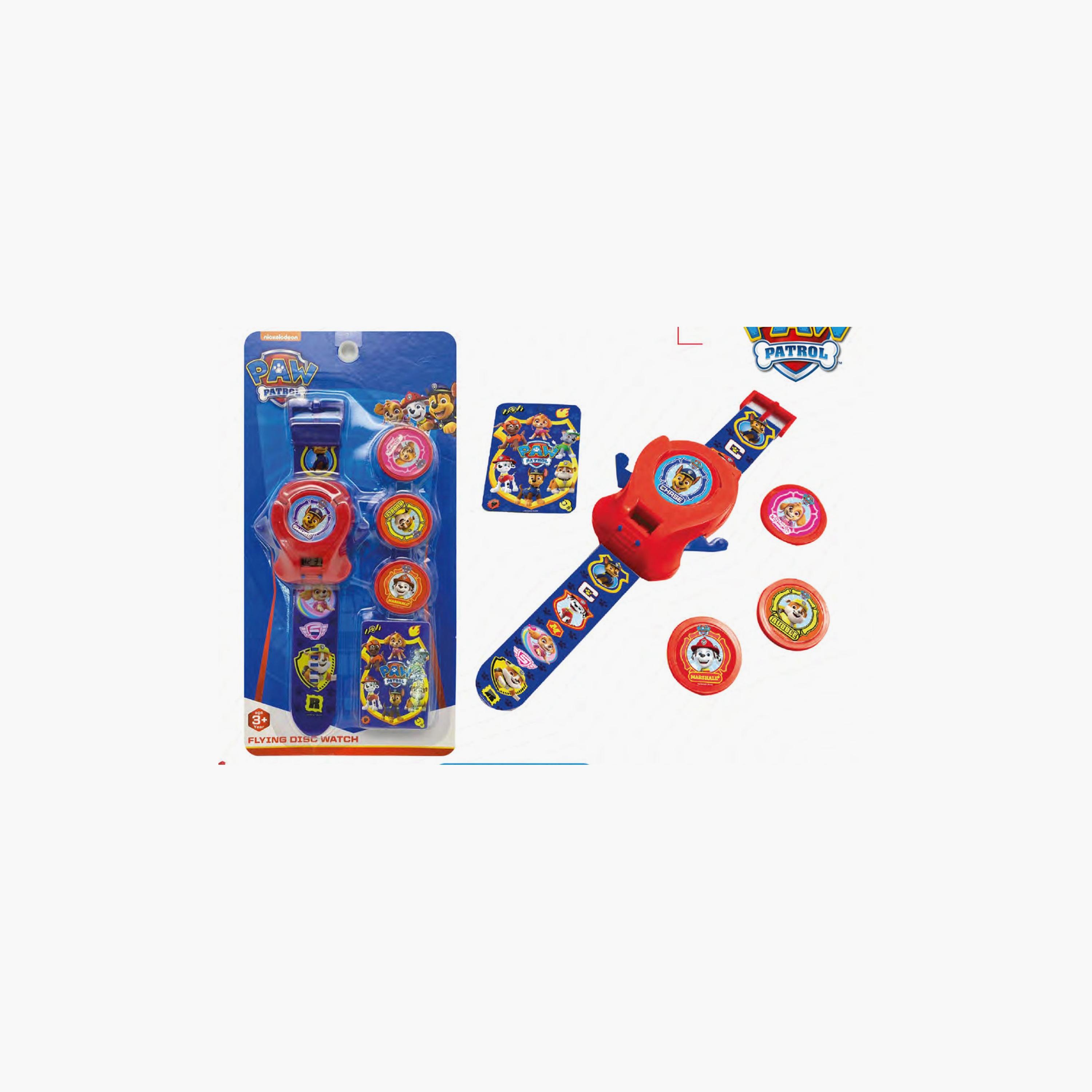 ساعة قاذفة أقراص دوارة - تعمل بالبطارية من باو باترول-toys-outdoor-activity-image-3