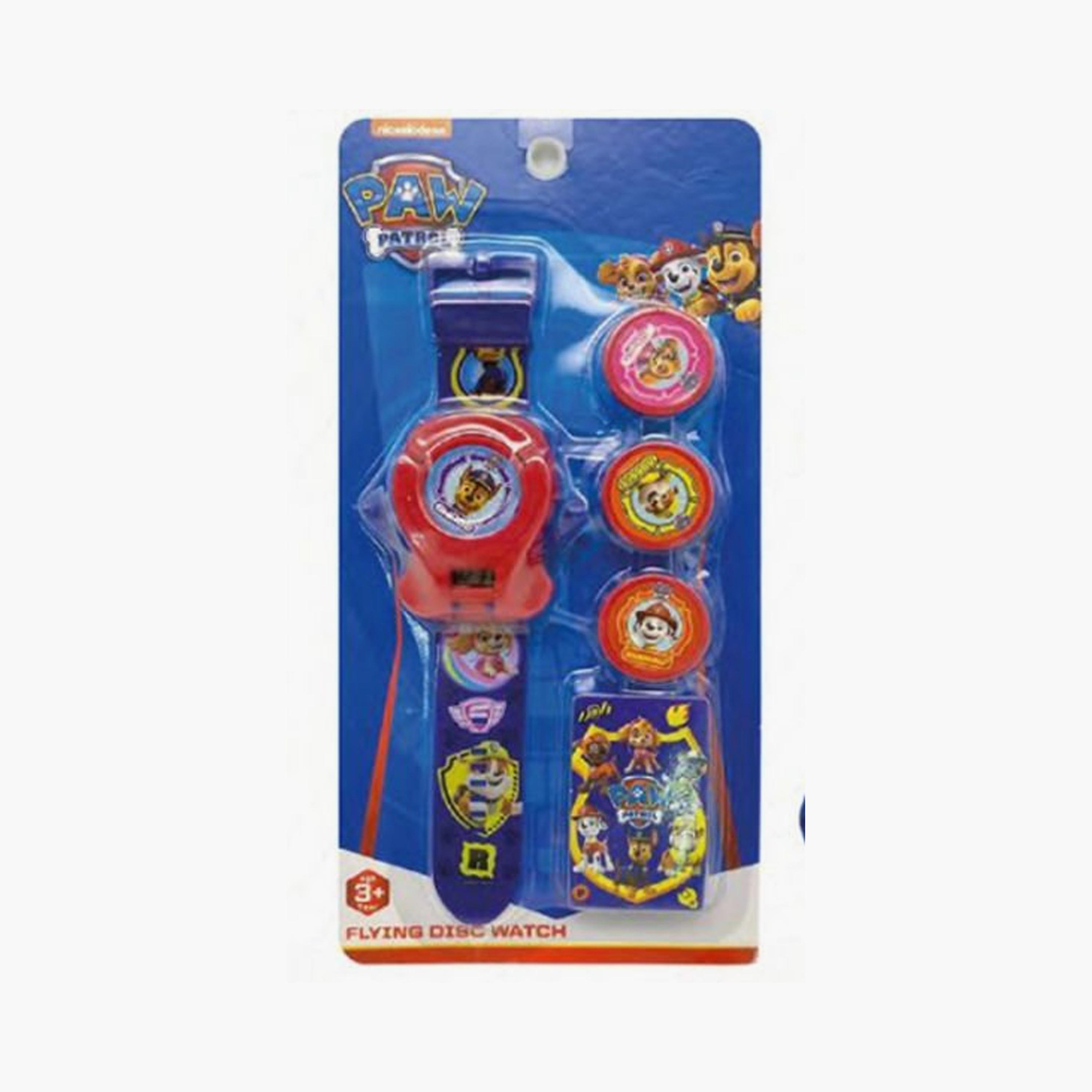 ساعة قاذفة أقراص دوارة - تعمل بالبطارية من باو باترول-toys-outdoor-activity-image-4