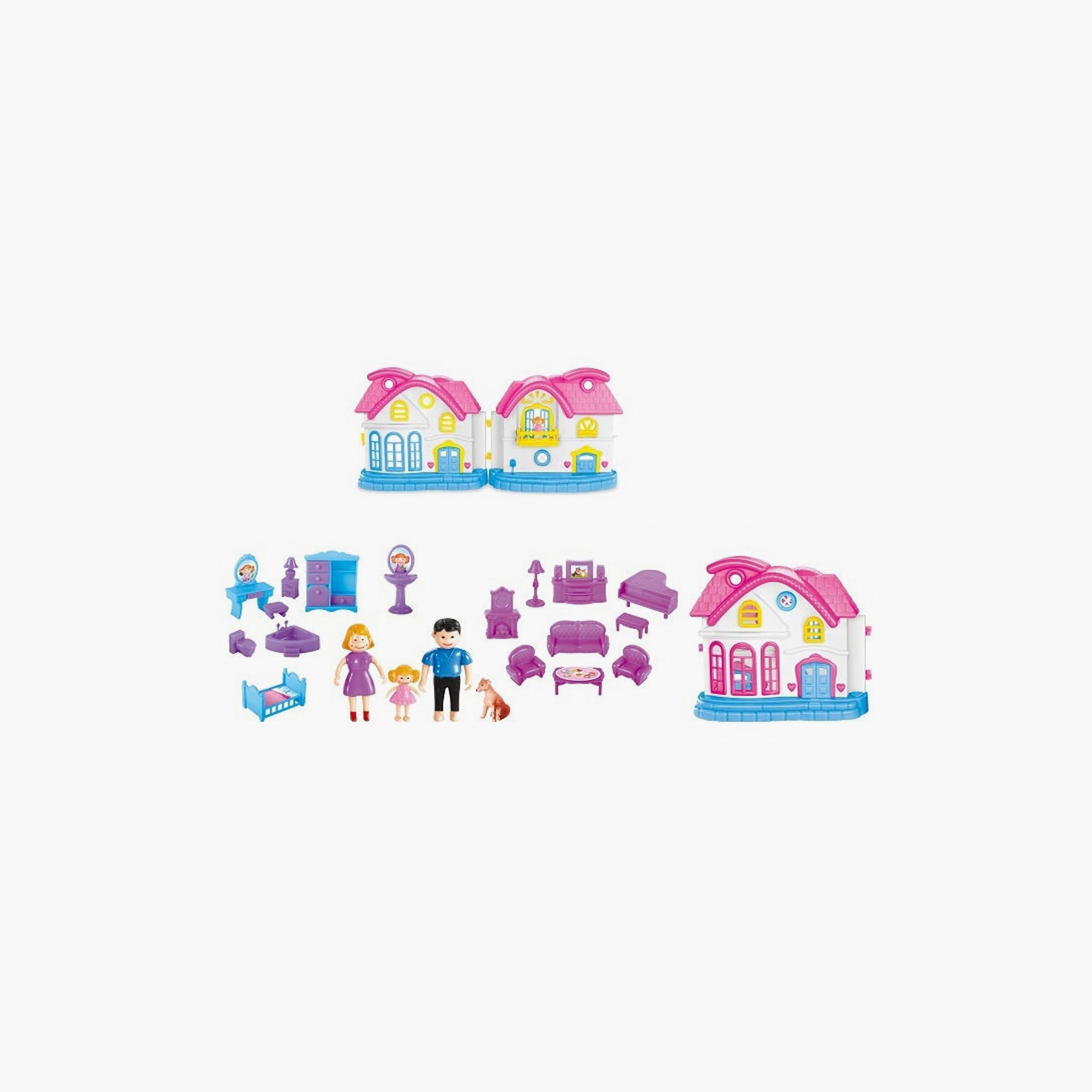 Power Joy Playhome My Happy Family - Battery Operated-toys-dollsandplaysets-dollplaysets-image-1