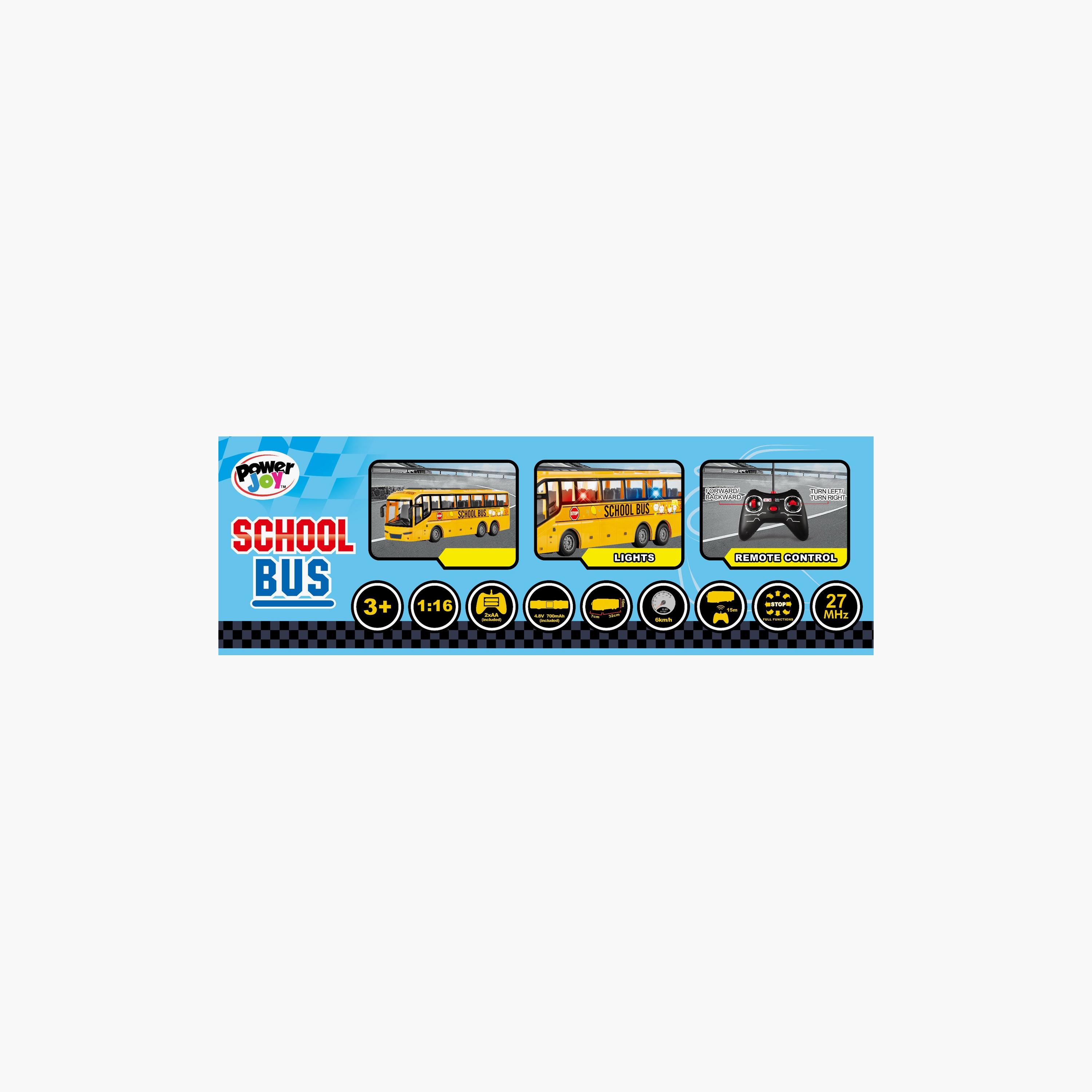 Power Joy Remote Control School Bus With Lights-toys-remotecontrolledvehicles-rccars-image-4