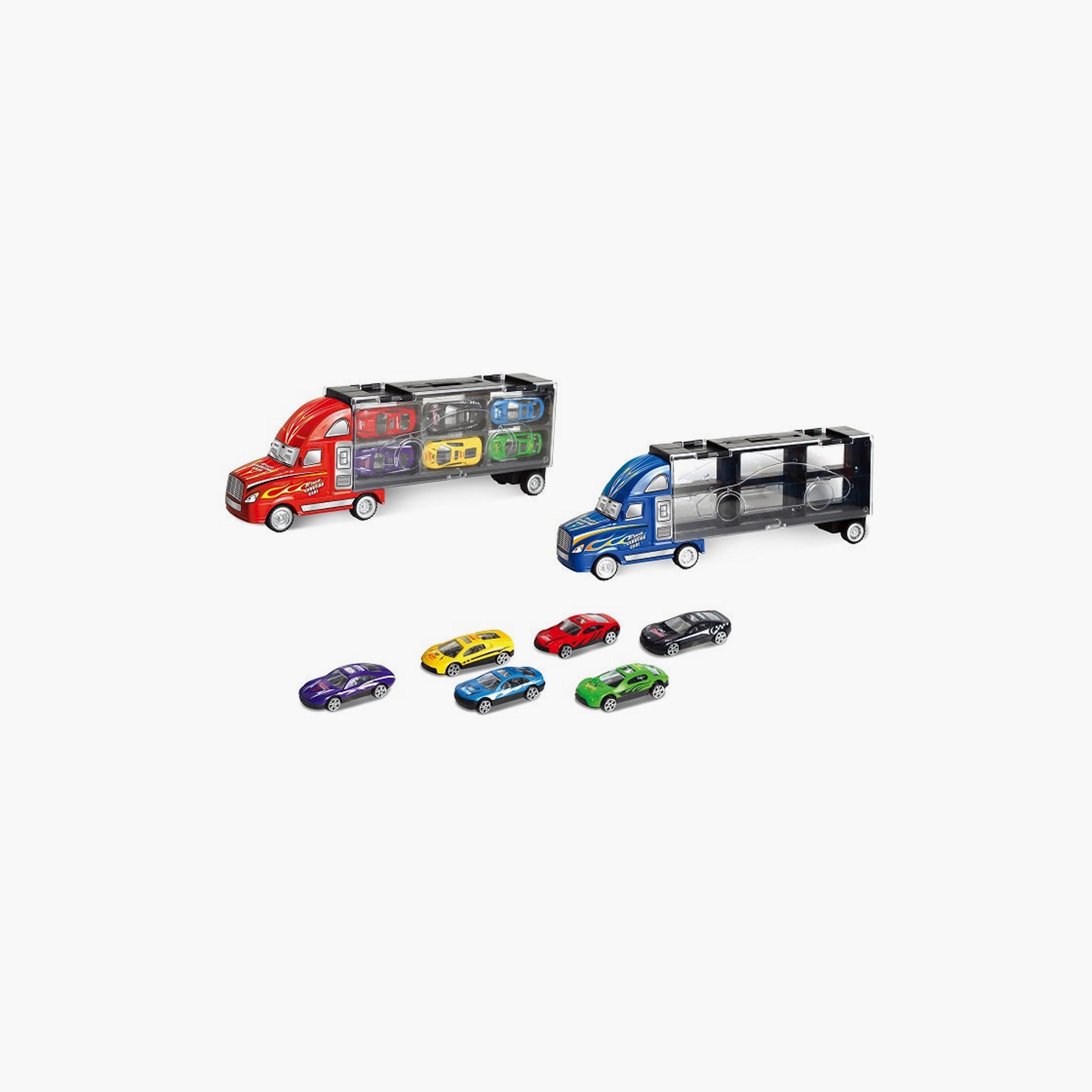 Power Joy 6-Piece Vroom Trucky Die Cast Models-toys-playvehicles-cars-image-1