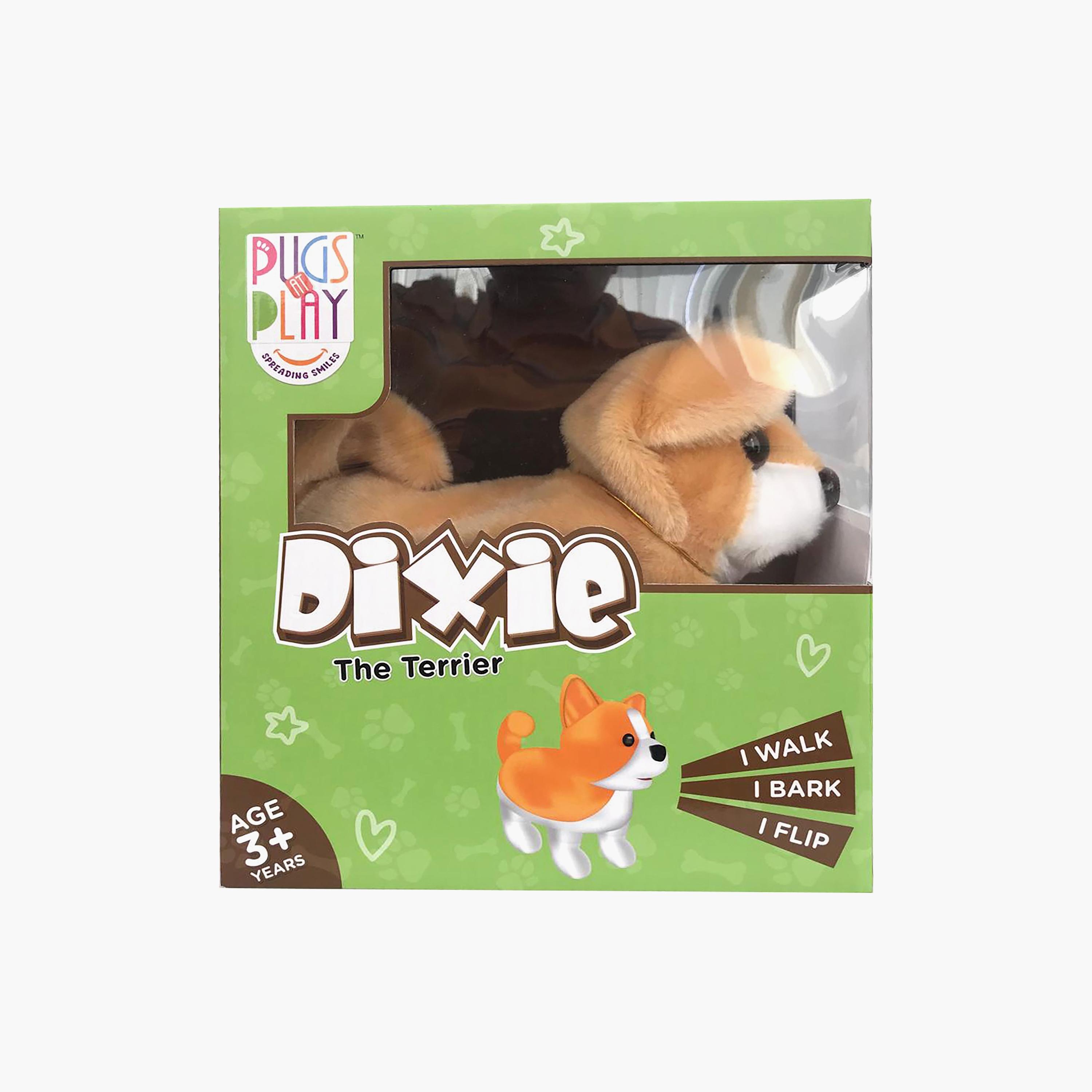 Pugs At Play Dixie Flipping Dog Plush Toy - 8-inch-toys-plushsofttoys-animals-image-2