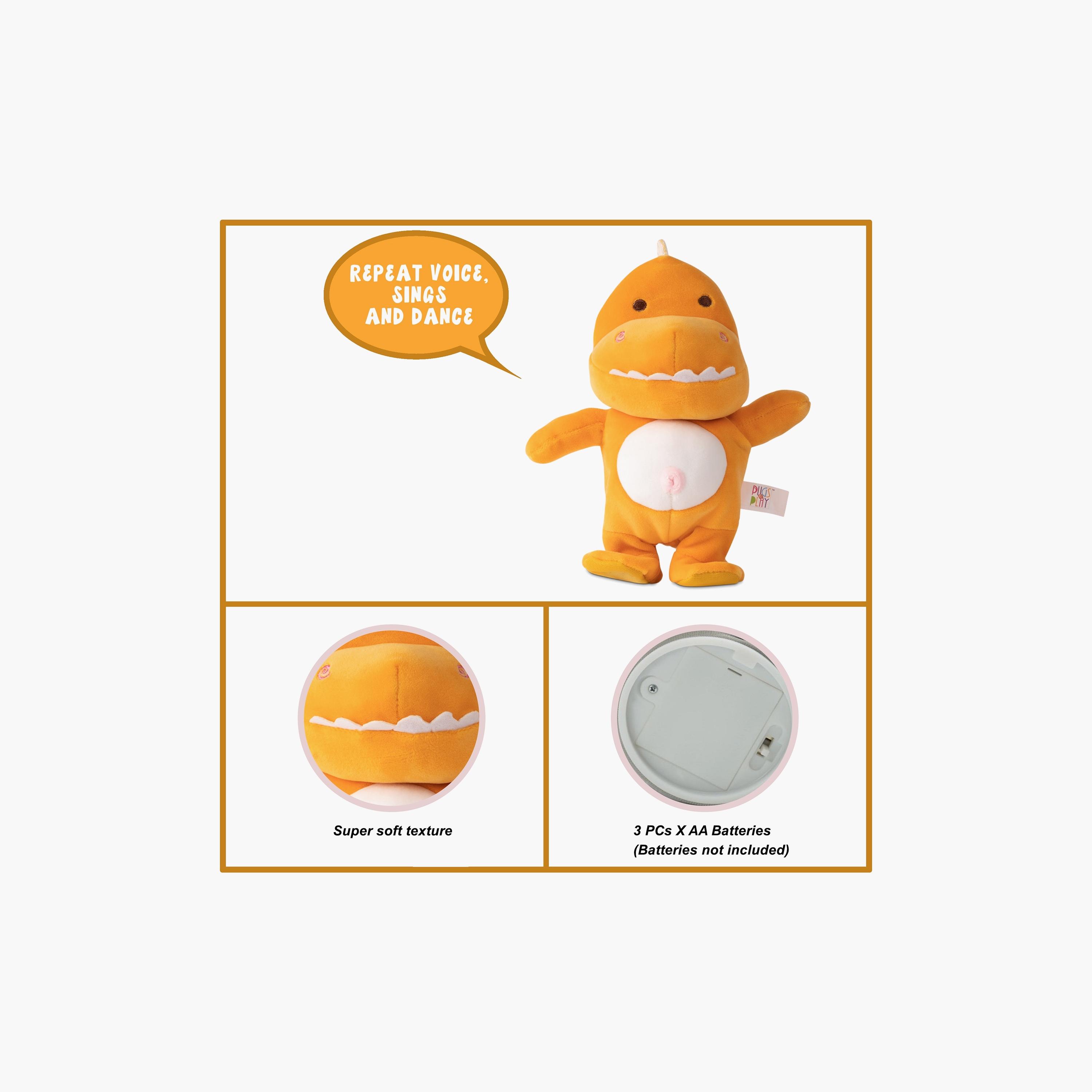 Pugs At Play Battery Operated Walking & Talking Rex Plush Toy - 9-inch-toys-plushsofttoys-animals-image-6