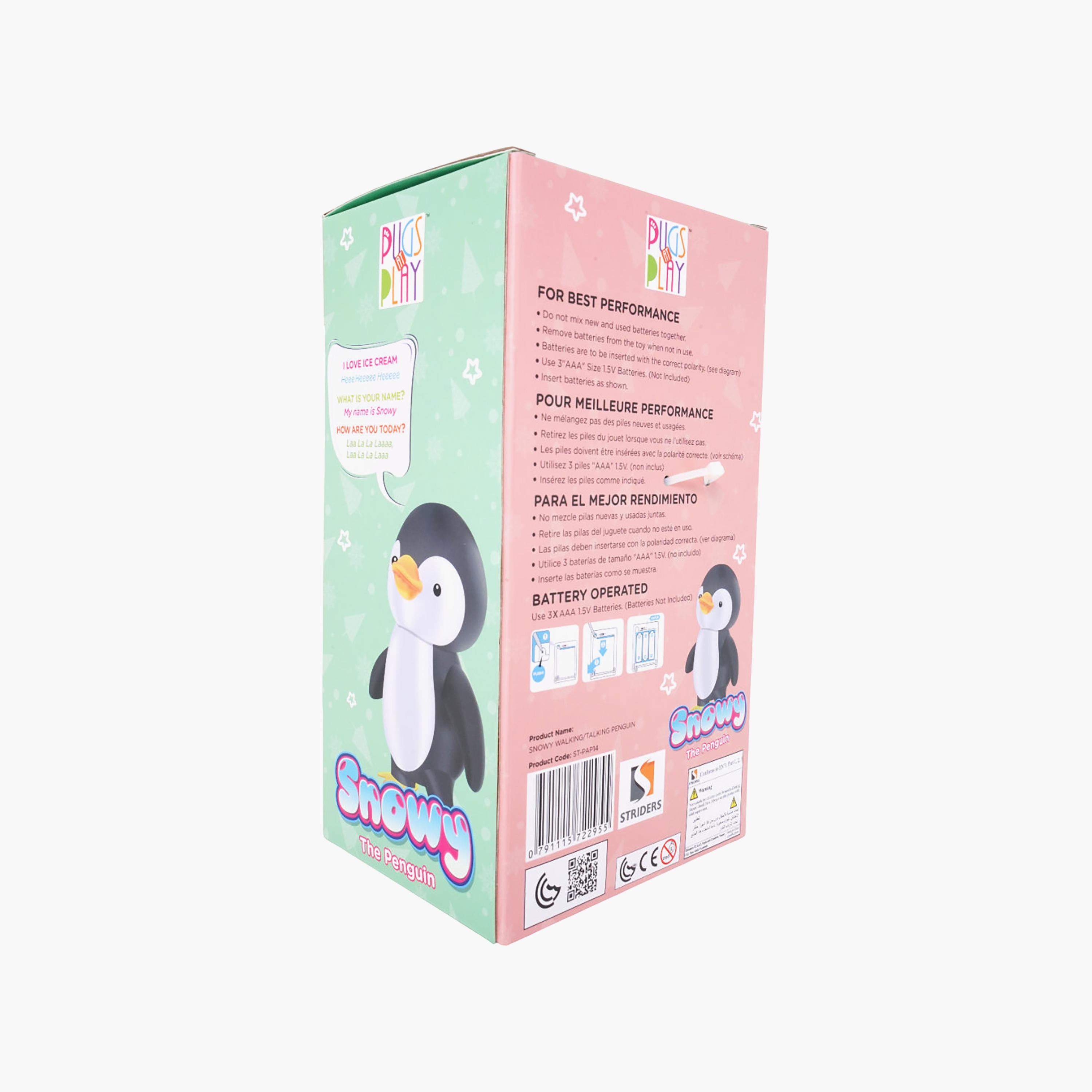 لعبة دمية سنووي يمشي ويتحدث - 9 بوصات تعمل بالبطارية من باجز آت بلاي-toys-plushsofttoys-animals-image-7