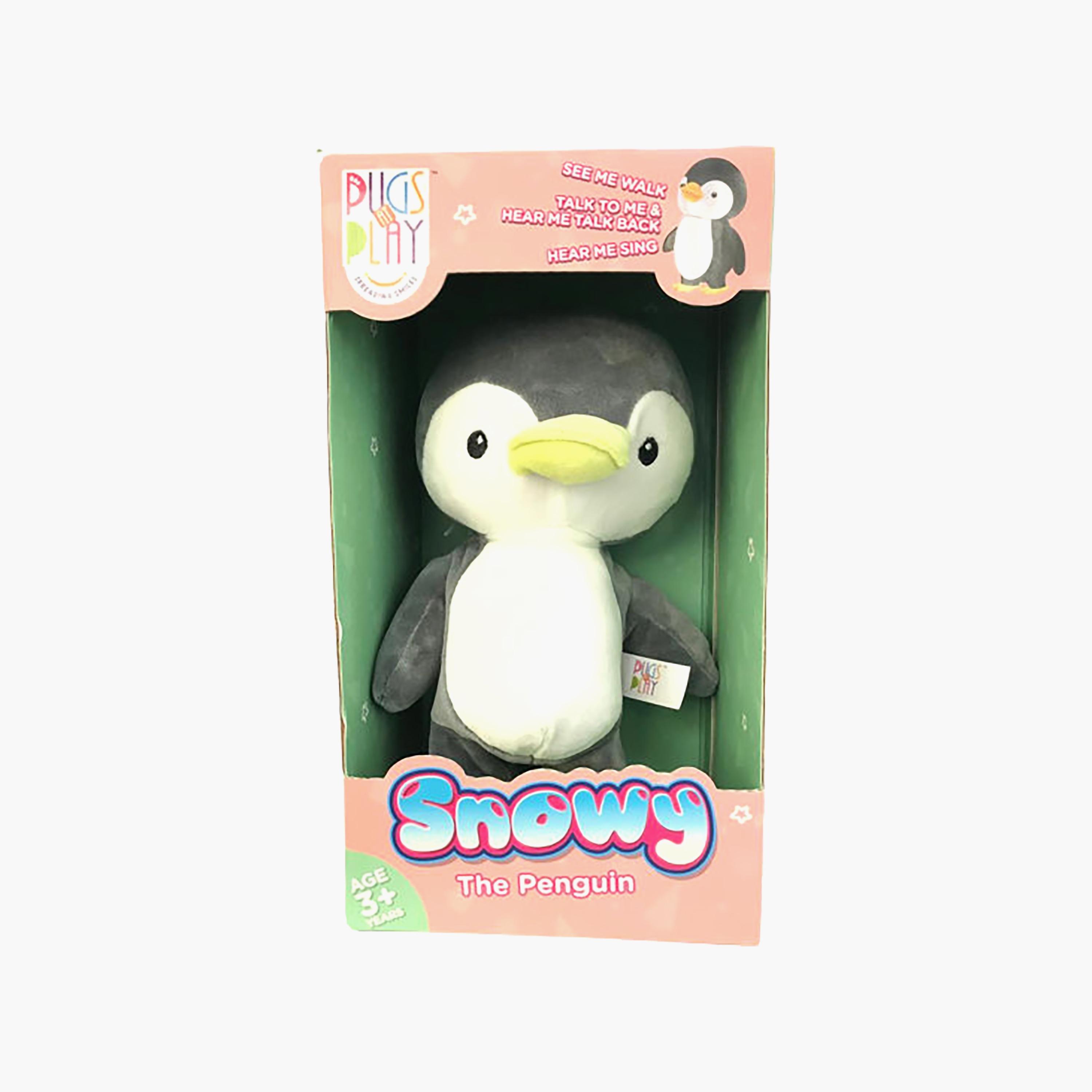 لعبة دمية سنووي يمشي ويتحدث - 9 بوصات تعمل بالبطارية من باجز آت بلاي-toys-plushsofttoys-animals-image-3