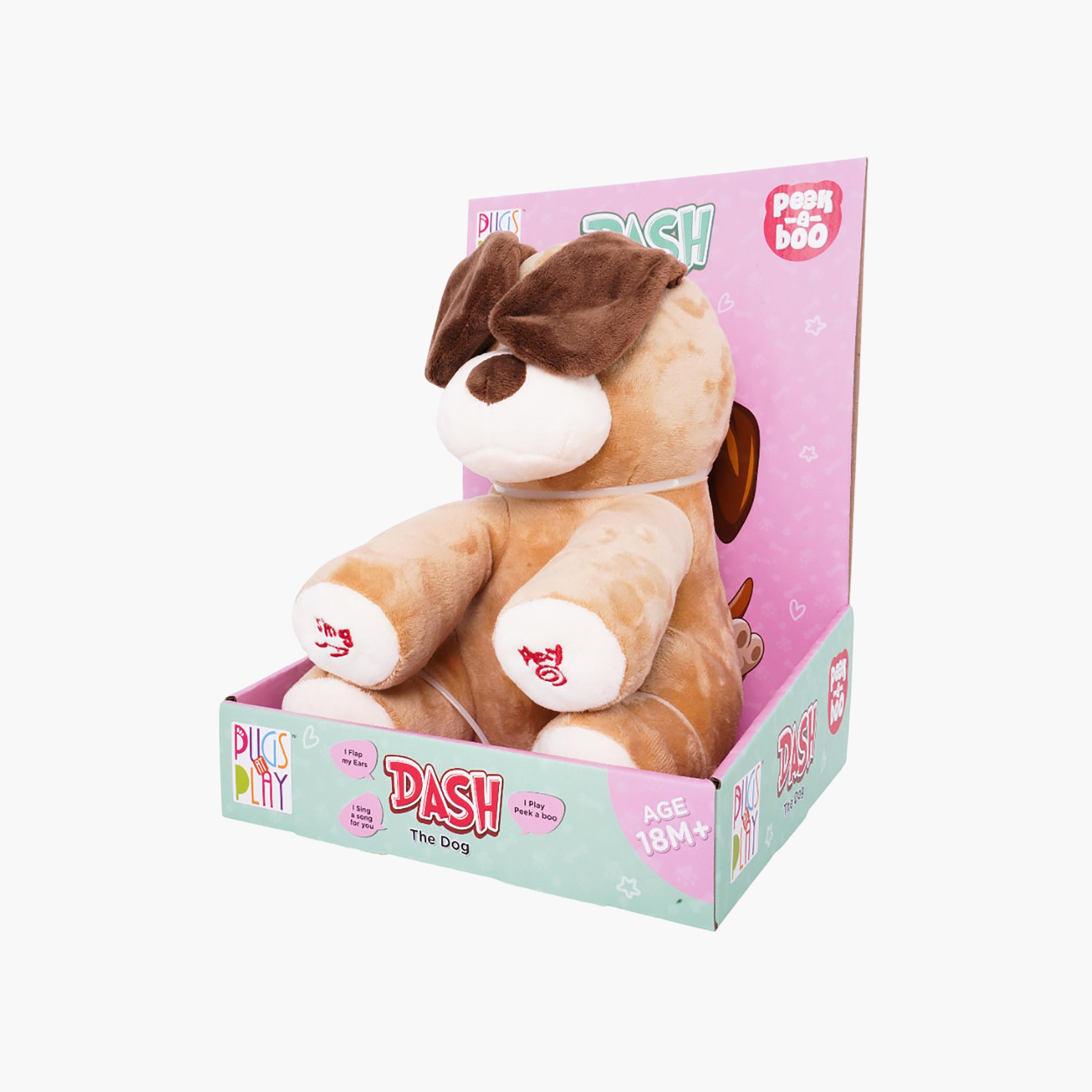 Pugs At Play Battery Operated Peek A Boo Dash Plush Toy - 10-inch-toys-plushsofttoys-animals-image-3