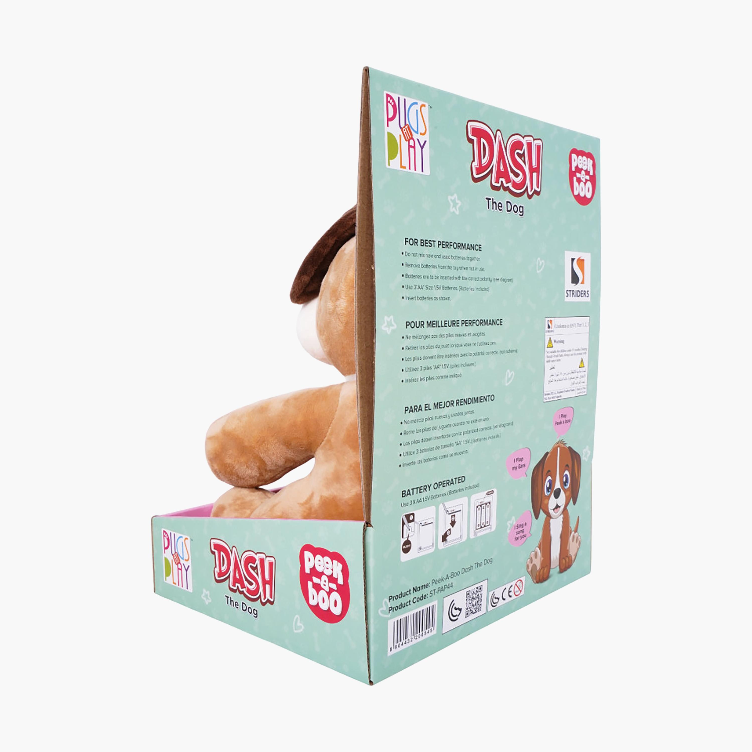 Pugs At Play Battery Operated Peek A Boo Dash Plush Toy - 10-inch-toys-plushsofttoys-animals-image-4
