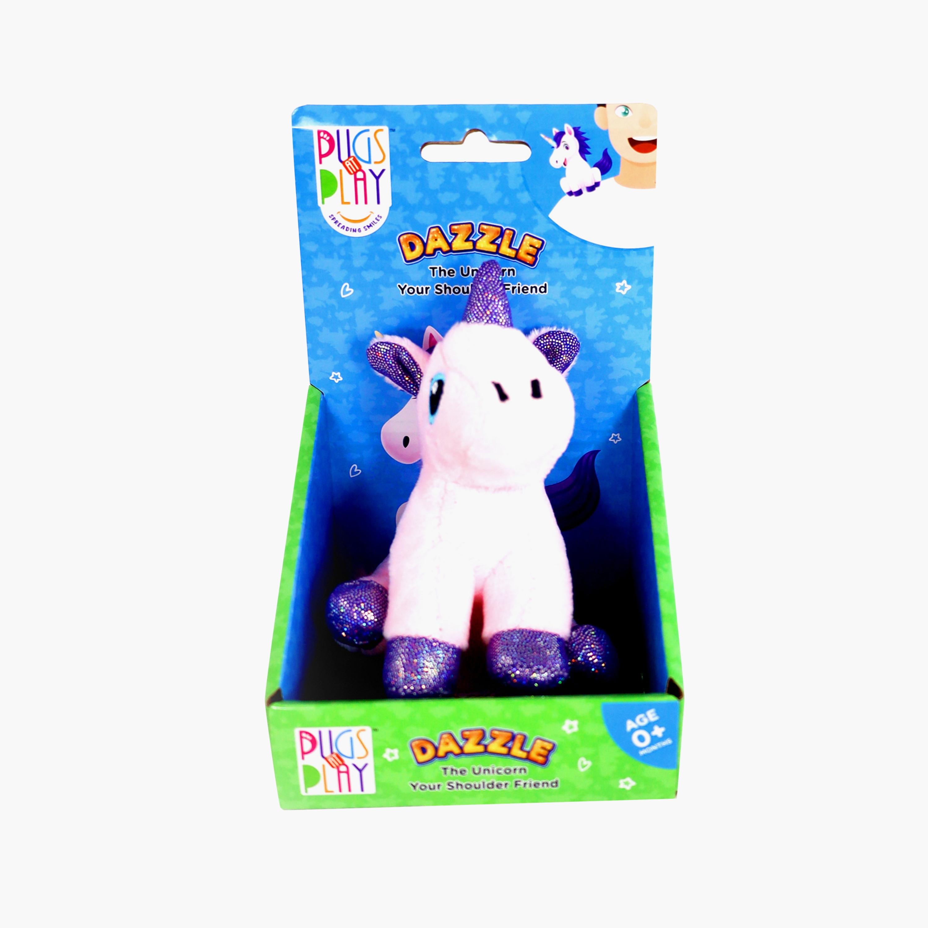 Pugs At Play Shoulder Buddy Dazzel Plush Toy - 4-inch-toys-plushsofttoys-animals-image-5
