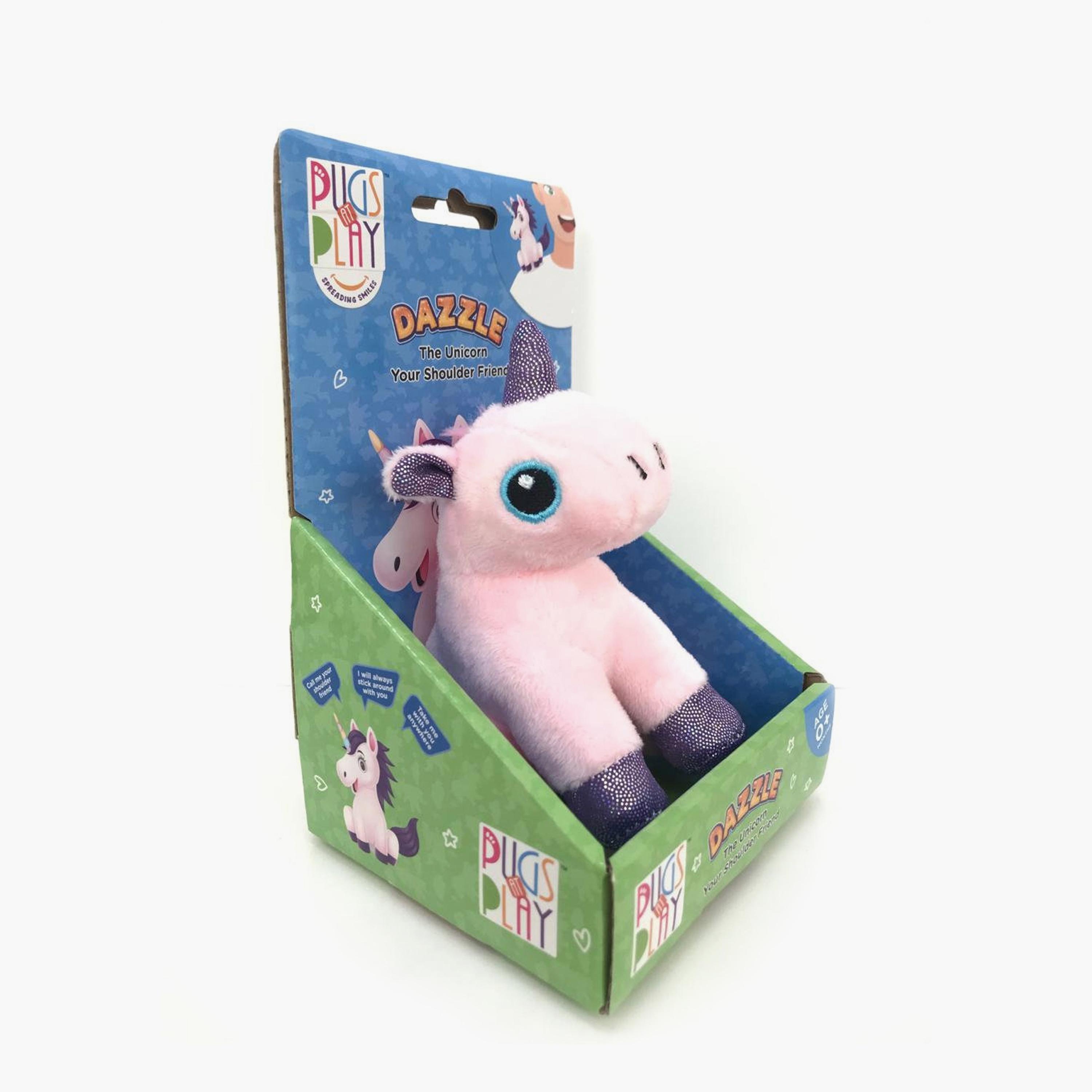 Pugs At Play Shoulder Buddy Dazzel Plush Toy - 4-inch-toys-plushsofttoys-animals-image-6