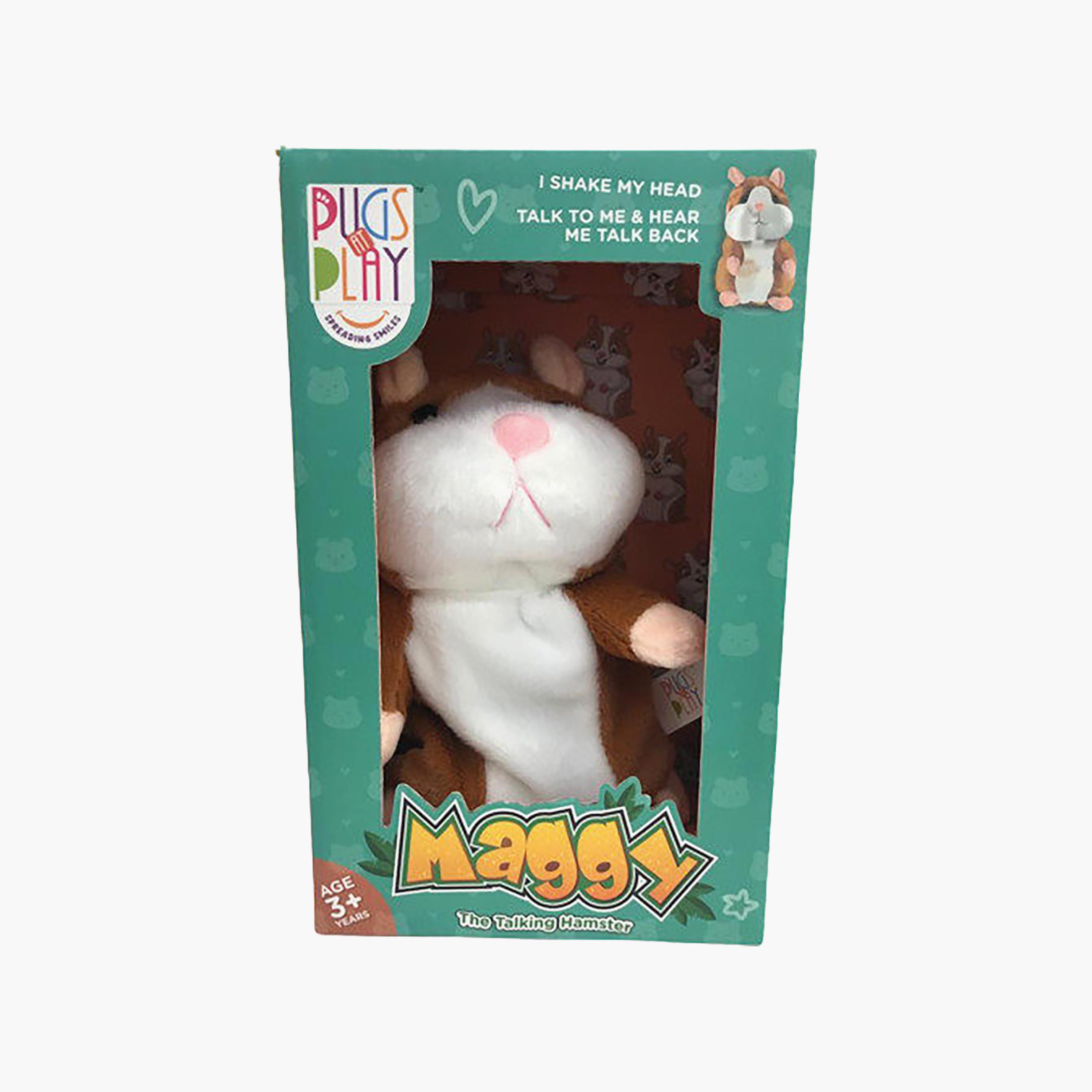 Pugs At Play Battery Operated Talking Maggy Plush Toy - 7-inch-toys-plushsofttoys-animals-image-3