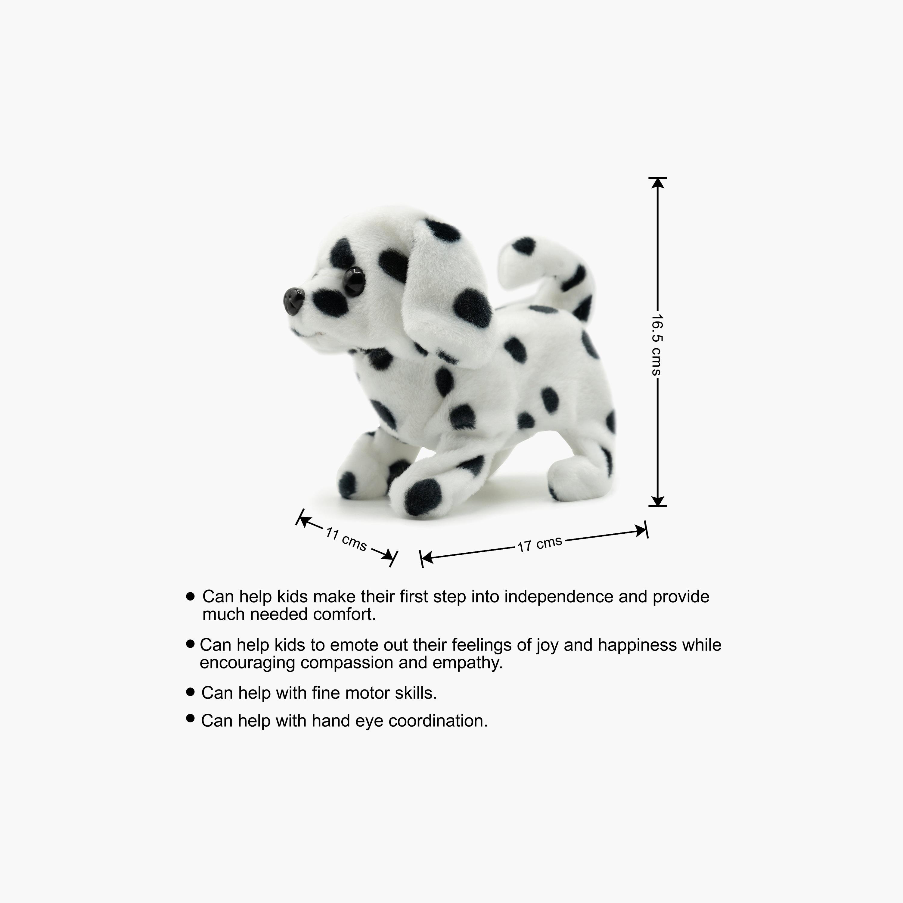 Pugs At Play Battery Operated Walking Spotty Plush Toy - 6.5-inch-toys-plushsofttoys-animals-image-4