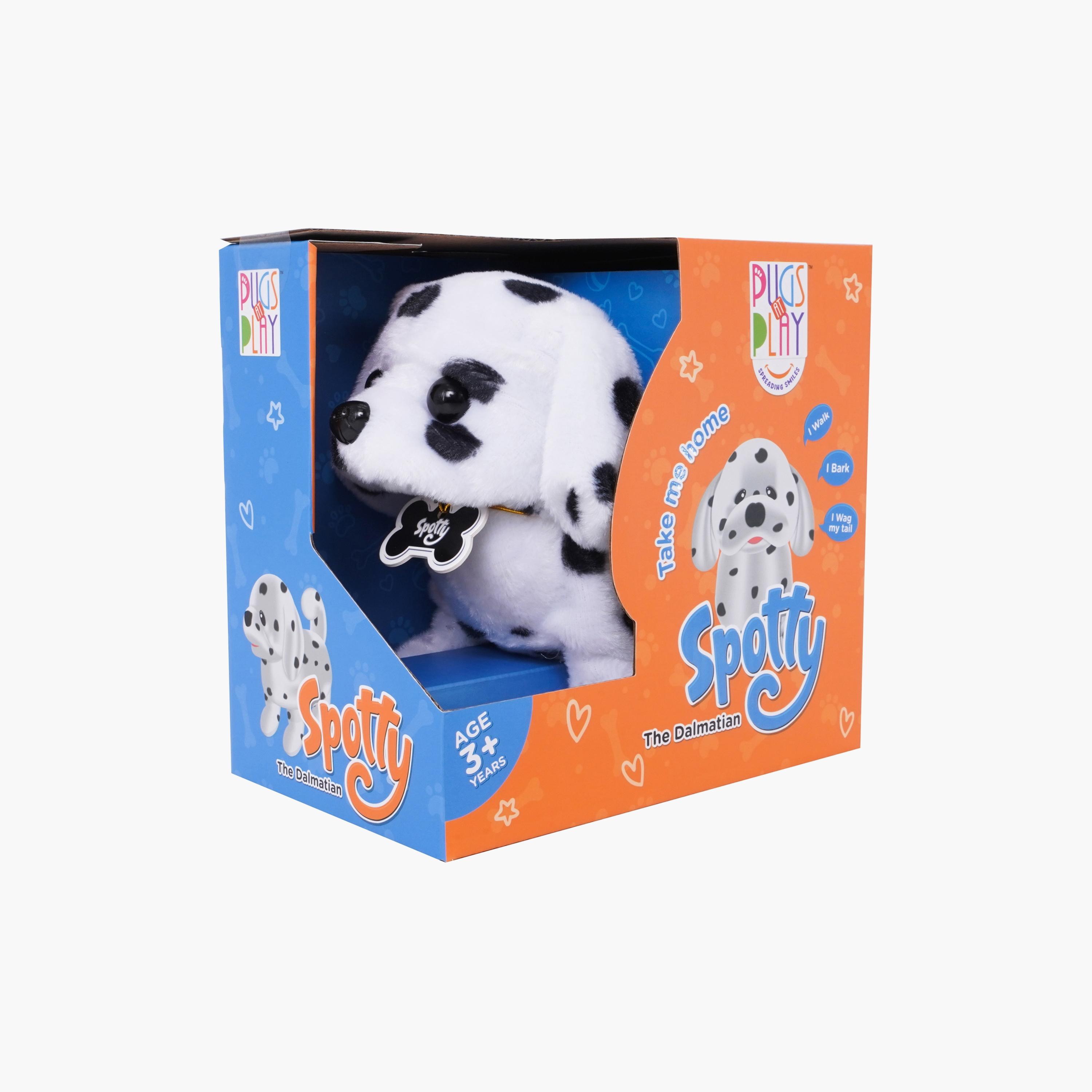 Pugs At Play Battery Operated Walking Spotty Plush Toy - 6.5-inch-toys-plushsofttoys-animals-image-6